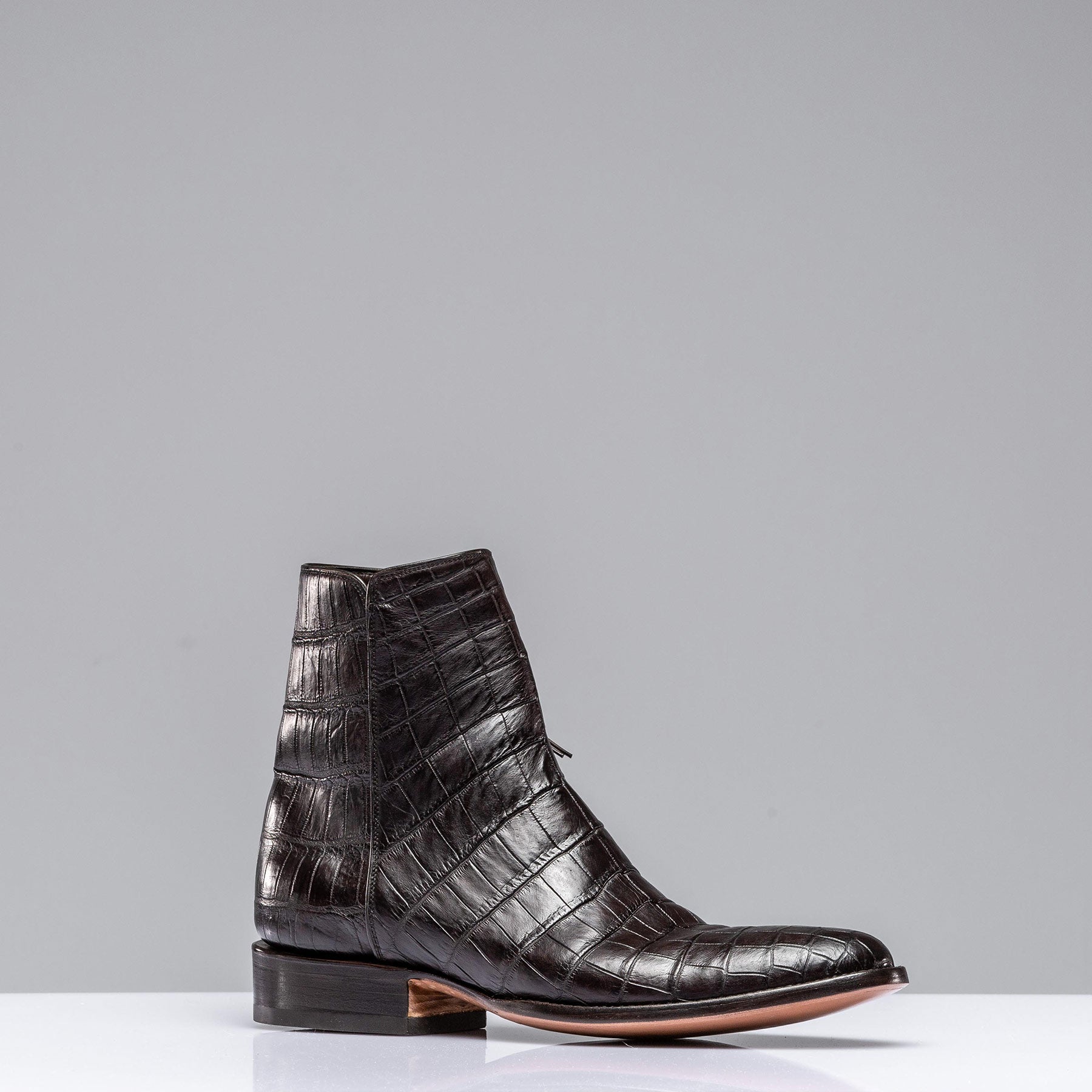 Chocolate Crocodile Chelsea Boots | Mens - Cowboy Boots | Stallion Boots