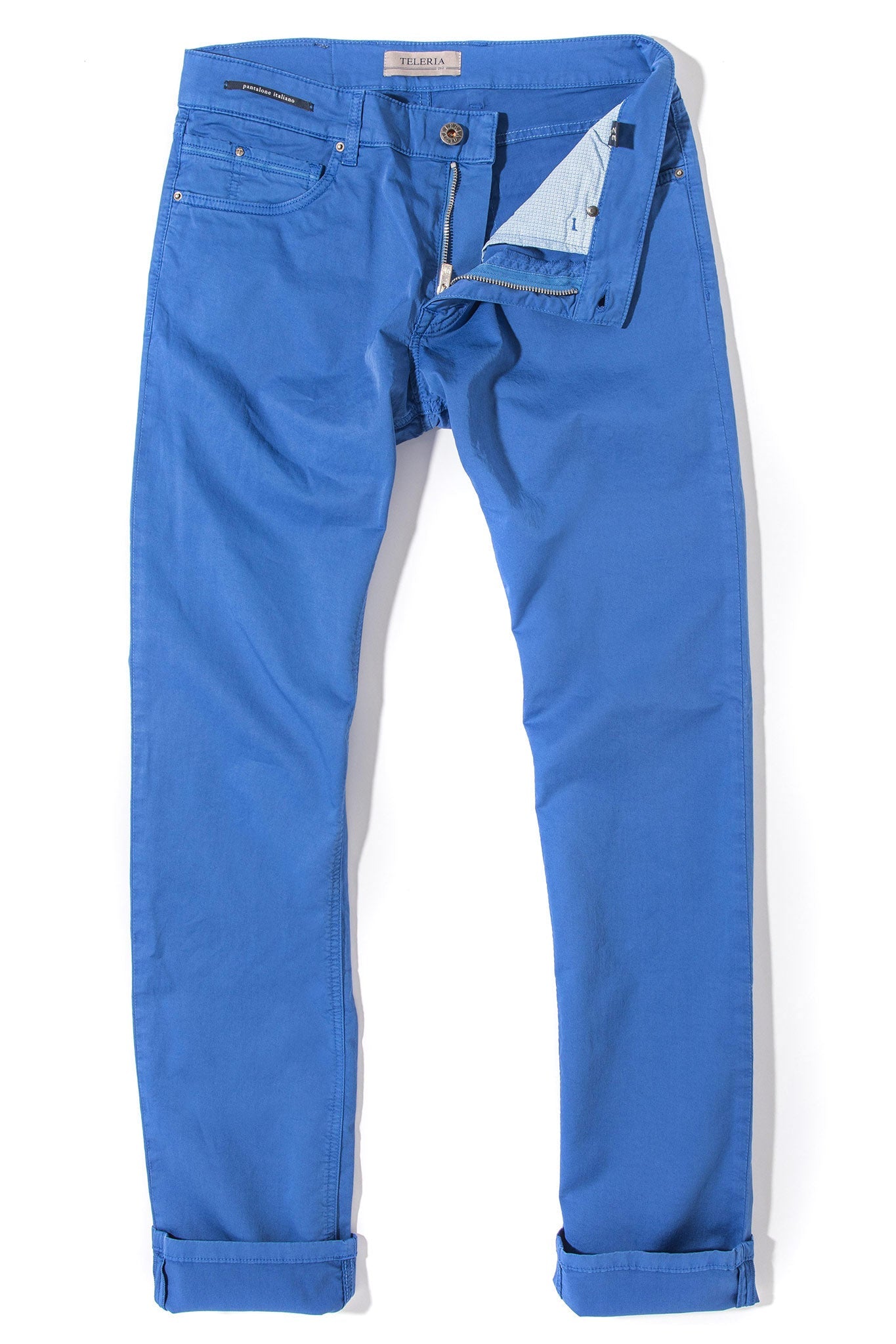 Fowler Ultralight Performance Pant In Royal | Mens - Pants - 5 Pocket | Teleria Zed