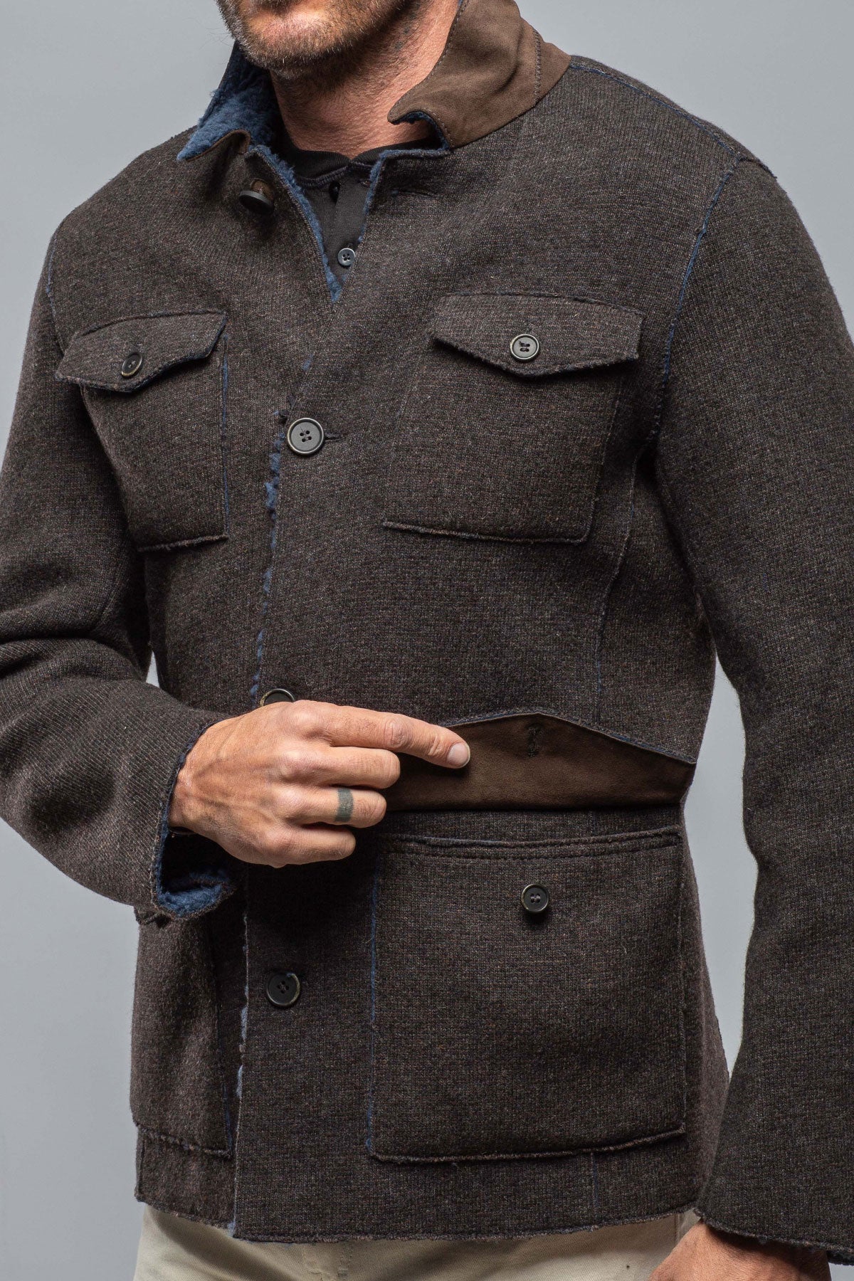 Rutland Sweater Jacket | Warehouse - Mens - Outerwear - Cloth | Gimo's