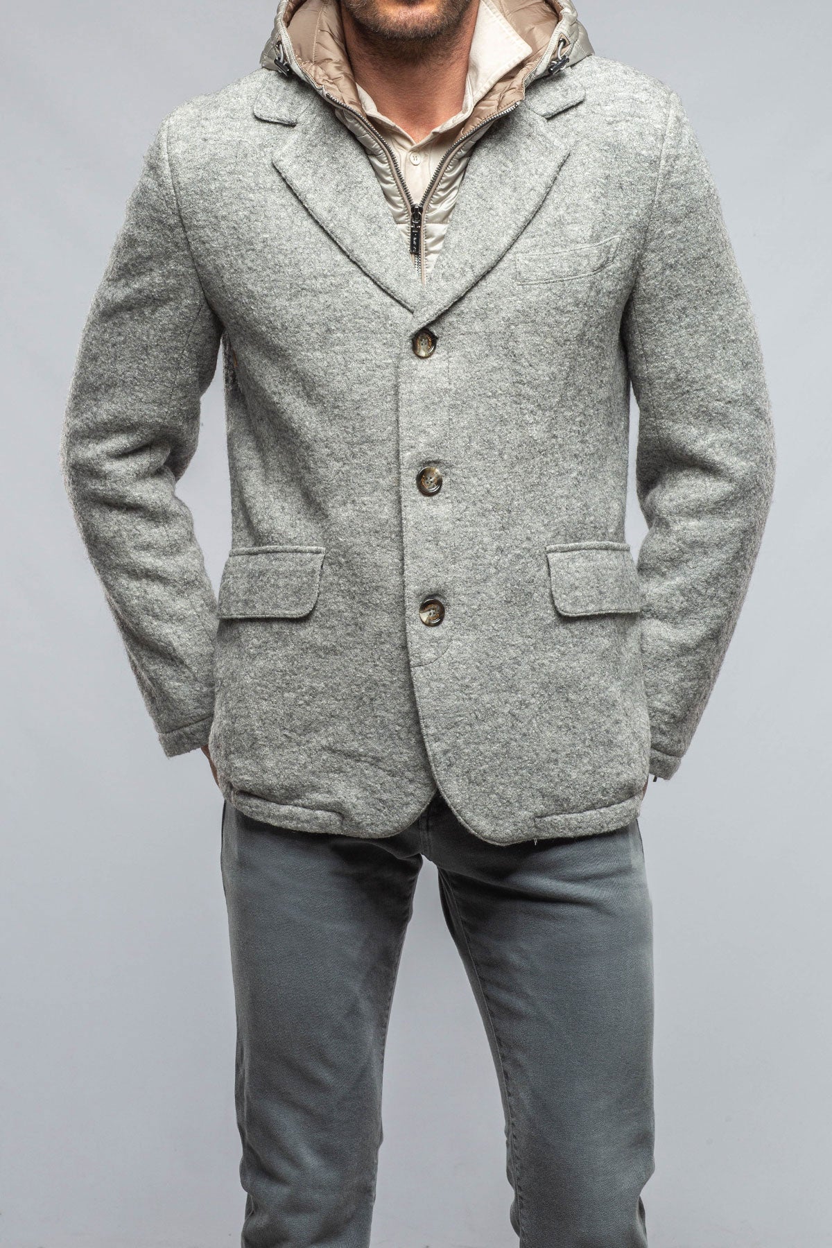 Carmichael Wool/Mohair Jacket | Warehouse - Mens - Outerwear - Cloth | Gimo's