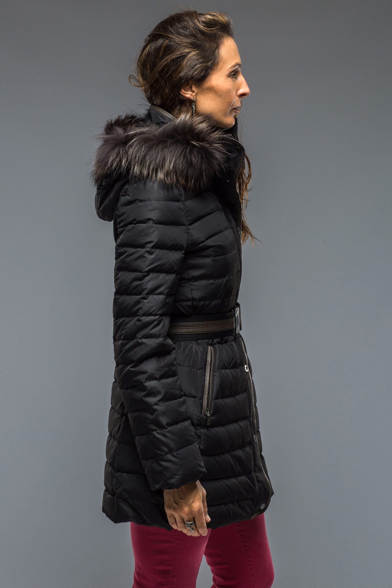 Thalia Long Goose Down Coat | Warehouse - Ladies - Outerwear - Cloth | Gimo's