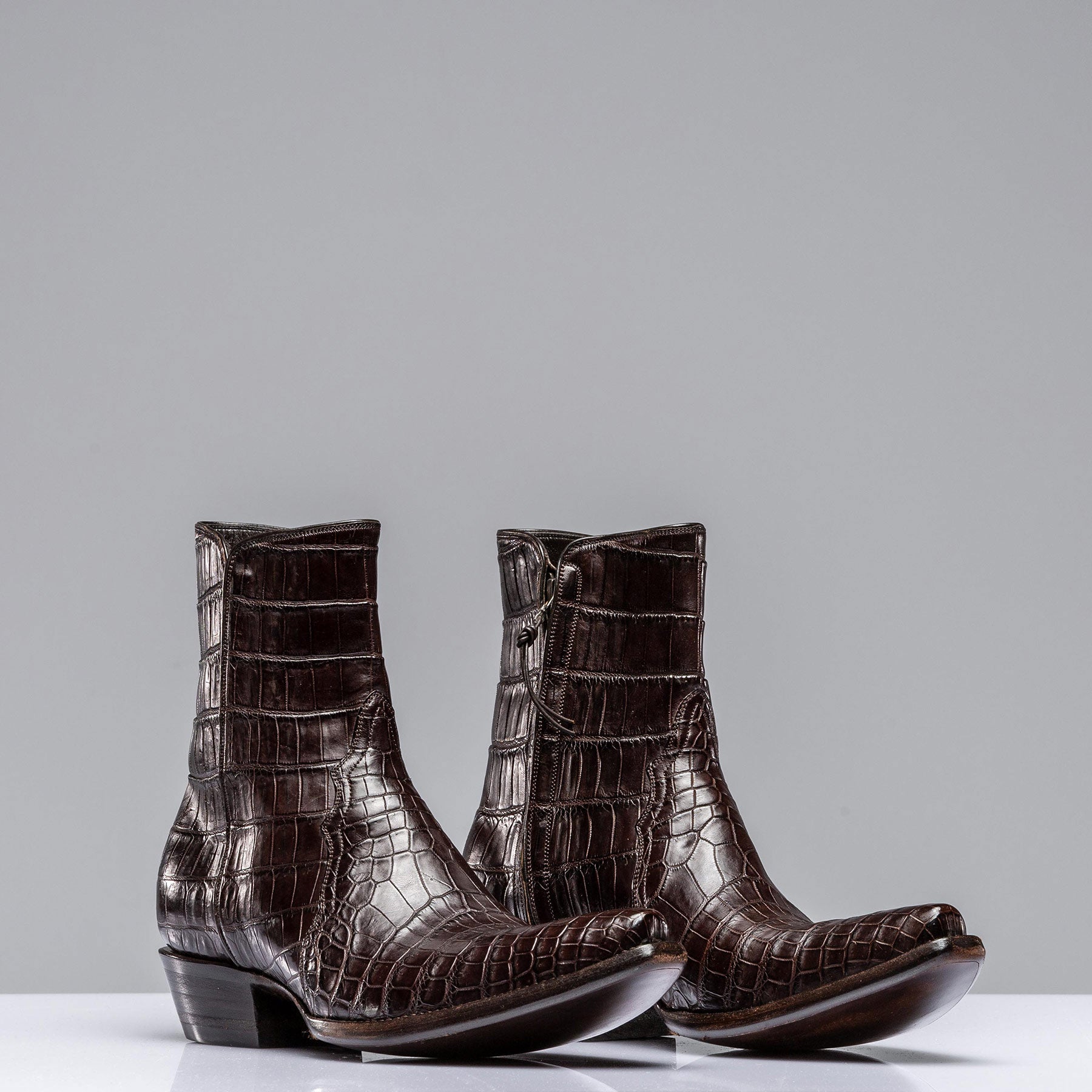 Chocolate Crocodile Zorro | Mens - Cowboy Boots | Stallion Boots