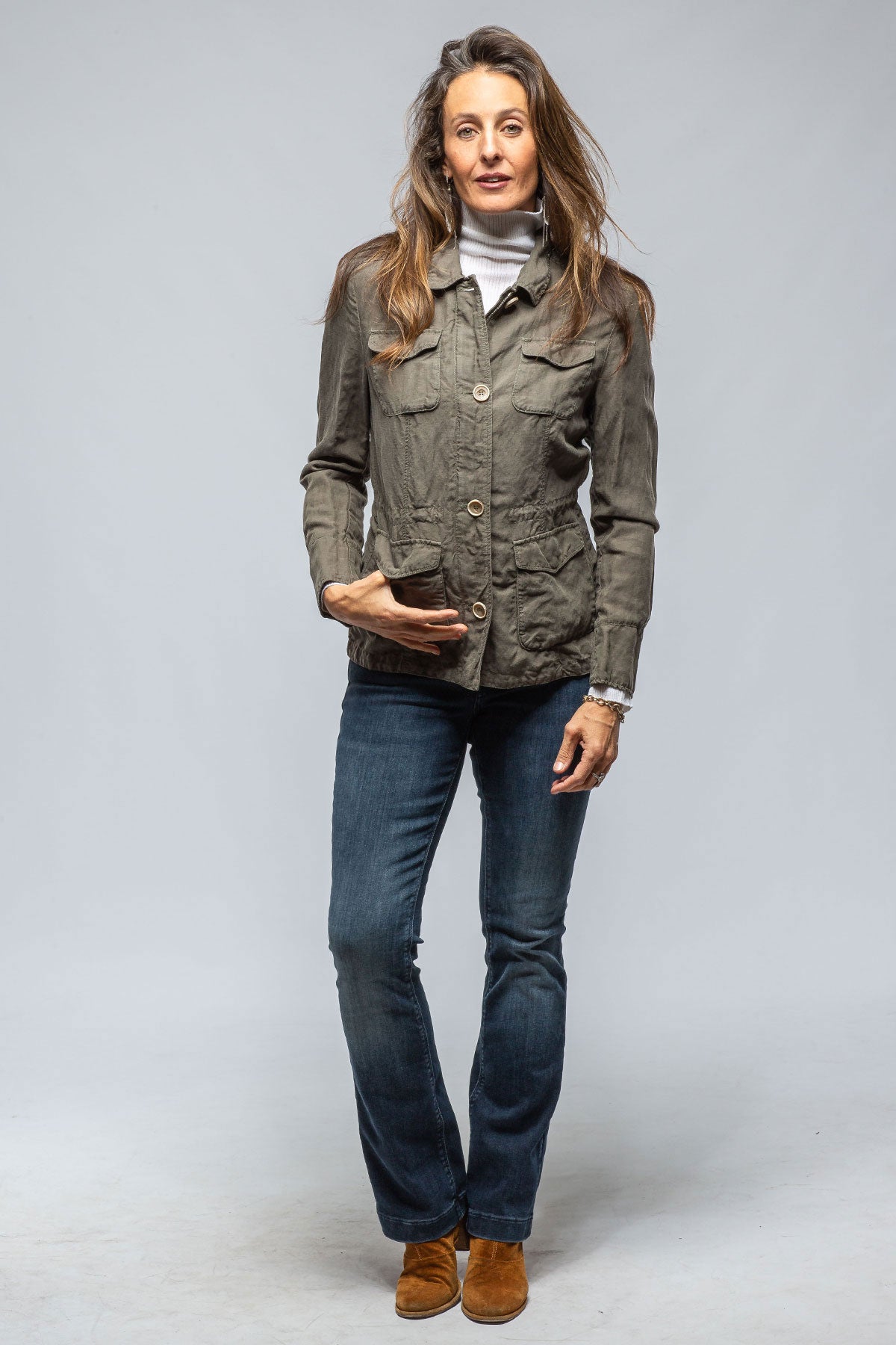 Annabelle Military Jacket | Warehouse - Ladies - Outerwear - Lightweight | Gimo's