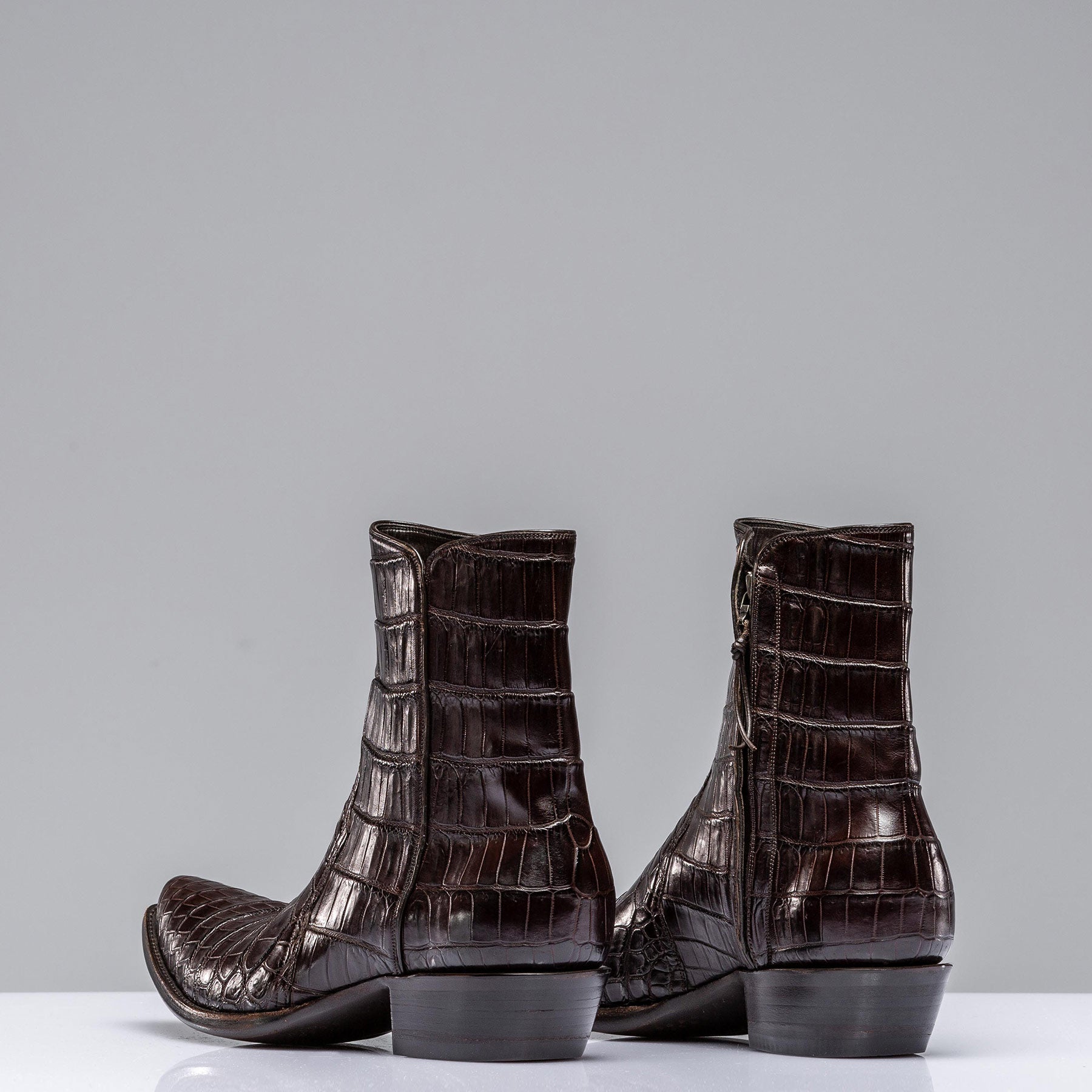 Chocolate Crocodile Zorro | Mens - Cowboy Boots | Stallion Boots