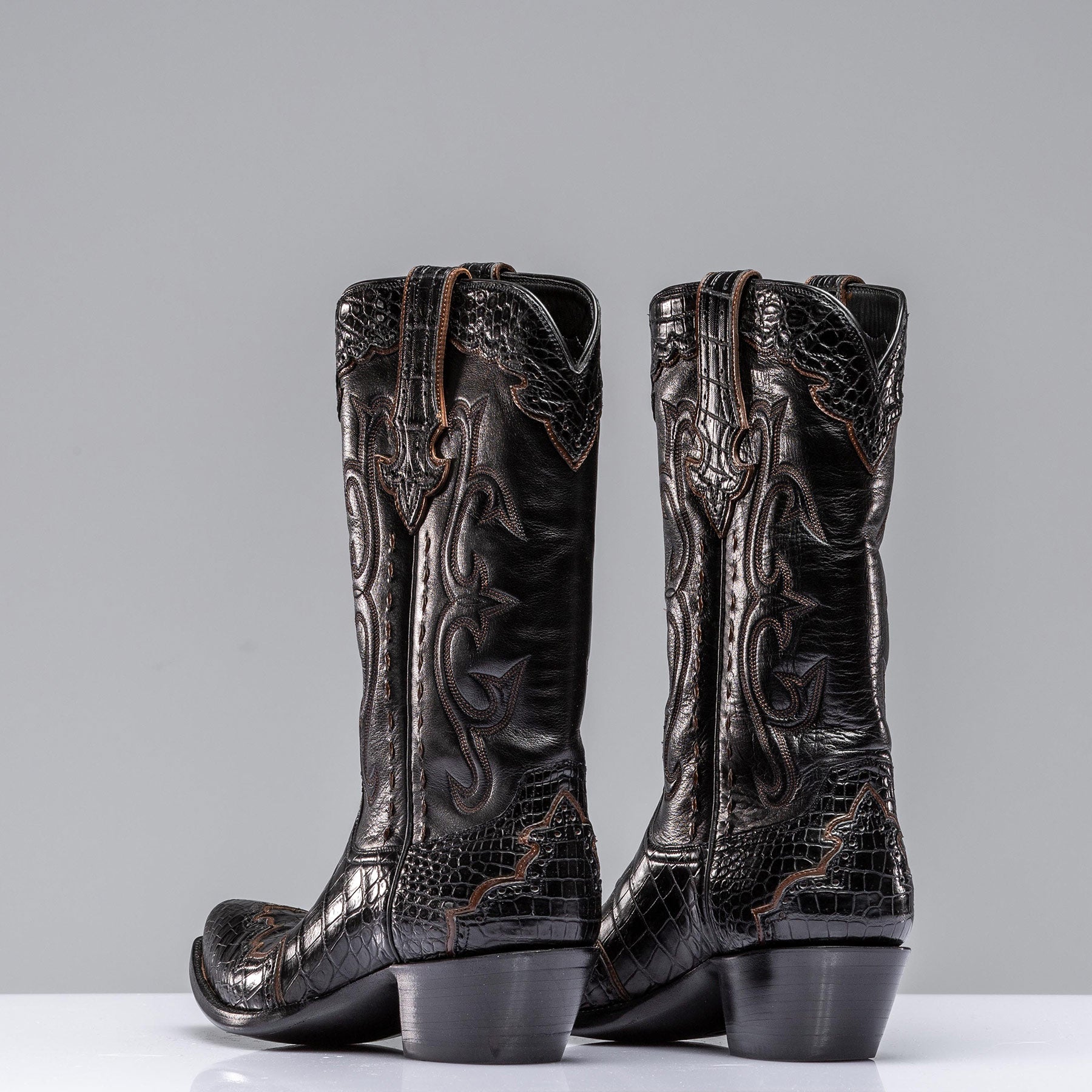 Majestic Crocodile w/ Buffalo Boots | Mens - Cowboy Boots | Stallion Boots