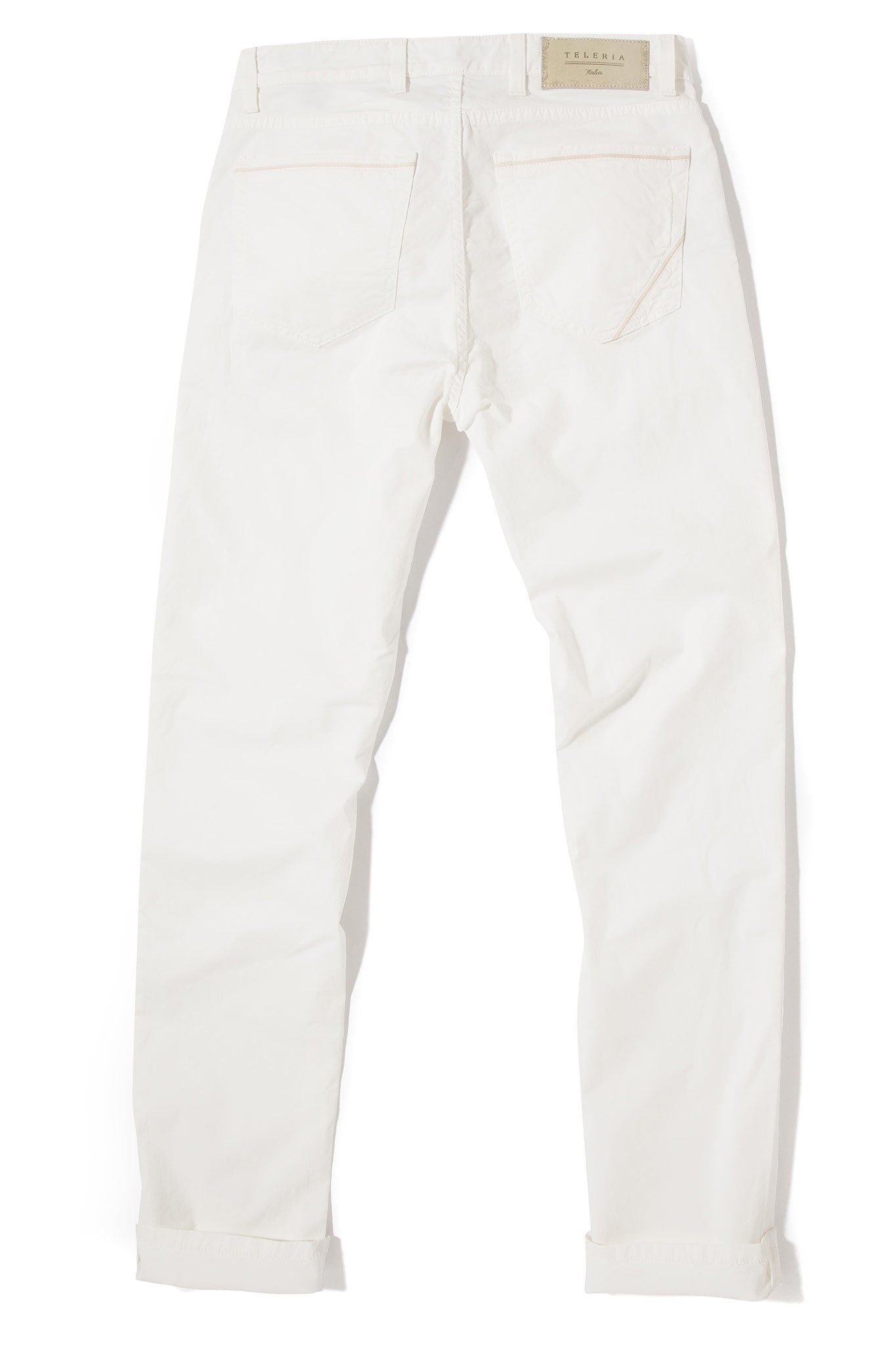 Fowler Ultralight Performance Pant In Off White | Mens - Pants - 5 Pocket | Teleria Zed