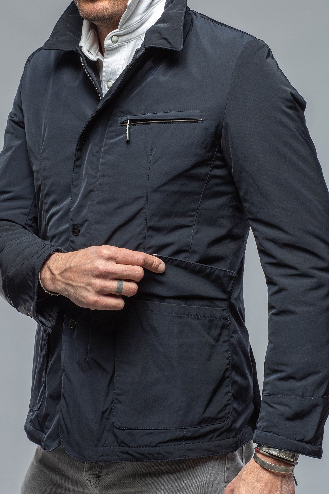 Davide Technical Sport Coat | Warehouse - Mens - Outerwear - Cloth | Gimo's