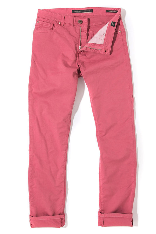 Fowler Ultralight Stretch 5 Pocket In Rosa | Mens - Pants - 5 Pocket | Teleria Zed