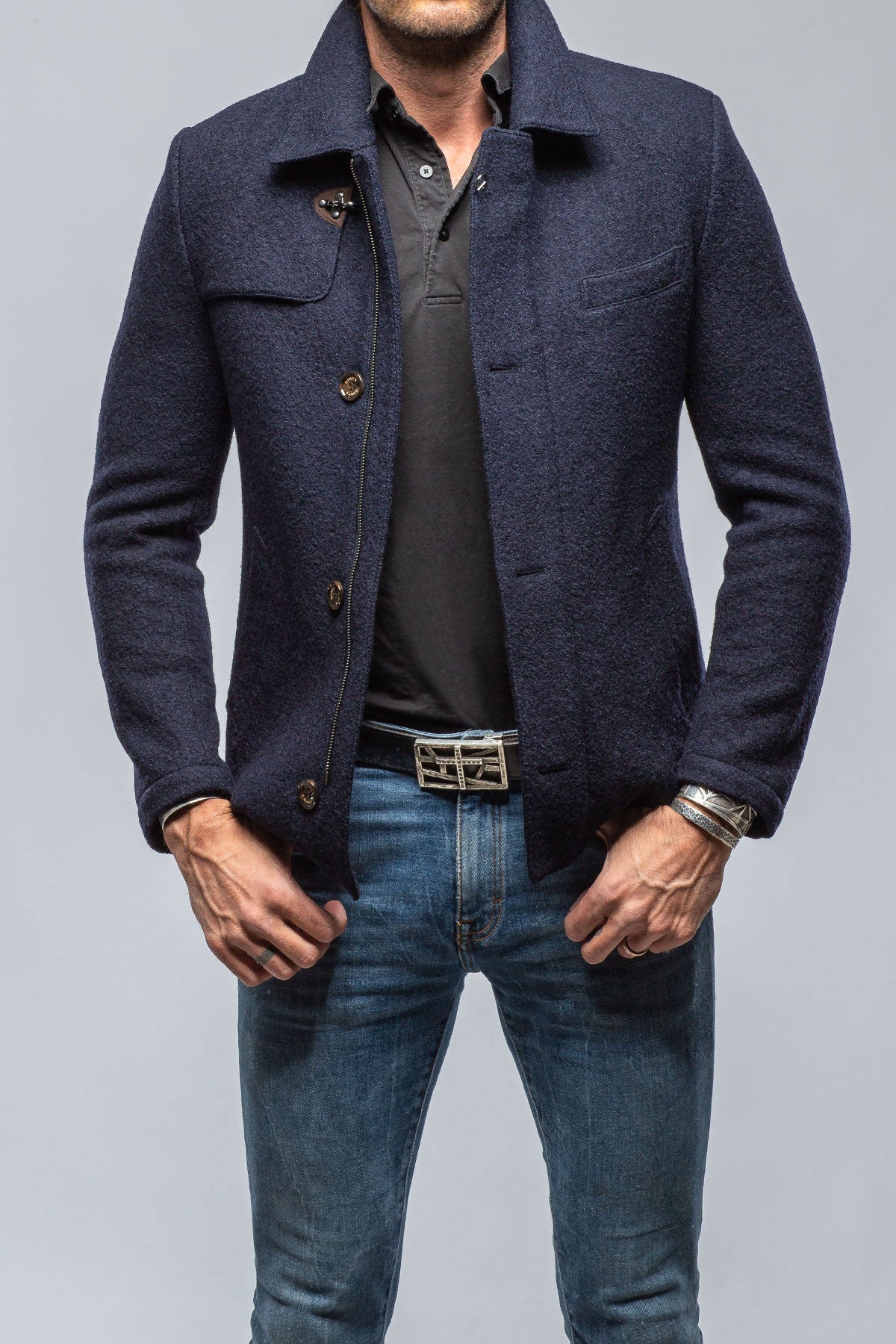 Hemsworth Wool Coat | Warehouse - Mens - Outerwear - Cloth | Gimo's