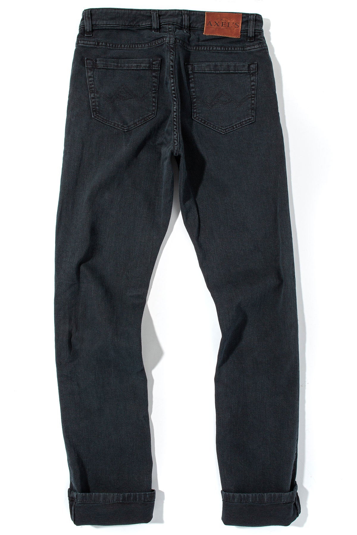 Taos Slim Cotton/Linen Denim in Anthracite | Mens - Pants - 5 Pocket | Axels Premium Denim