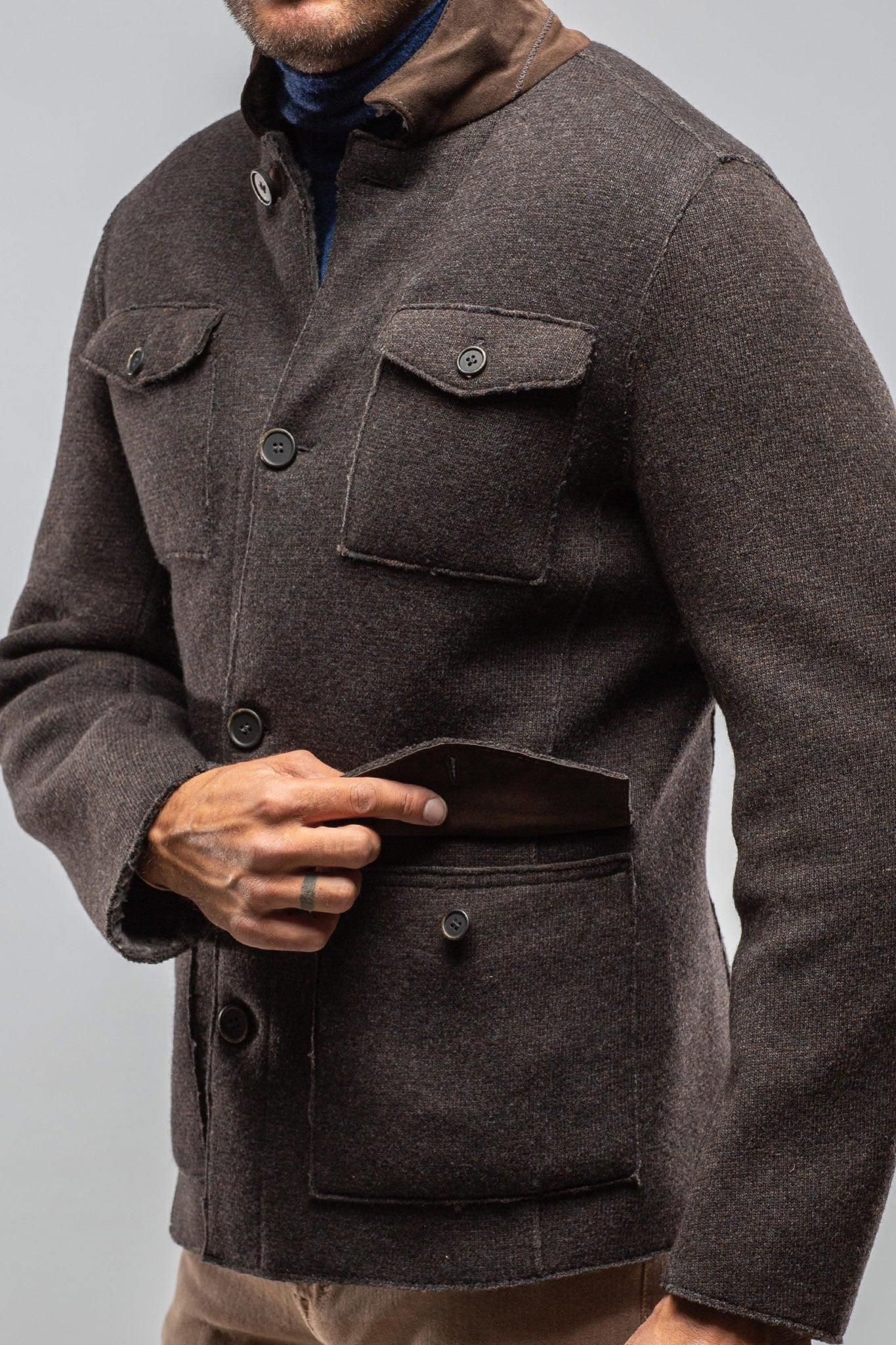 Rutland Sweater Jacket | Warehouse - Mens - Outerwear - Cloth | Gimo's