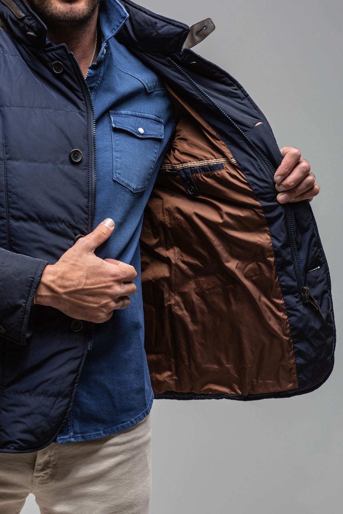 Nicholls Quilted Jacket | Warehouse - Mens - Outerwear - Cloth | Gimo's