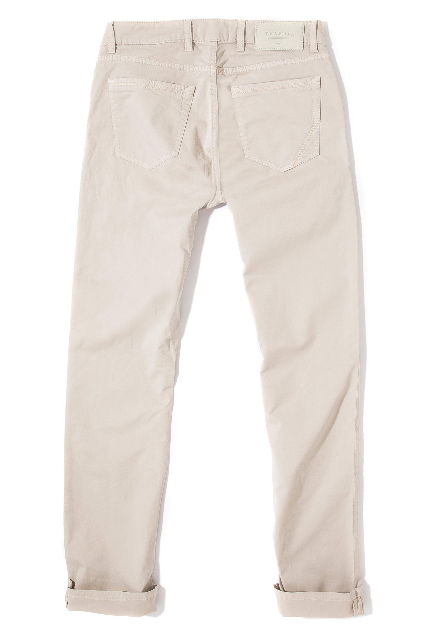 Fowler Ultralight Performance Pant In Ecru | Mens - Pants - 5 Pocket | Teleria Zed