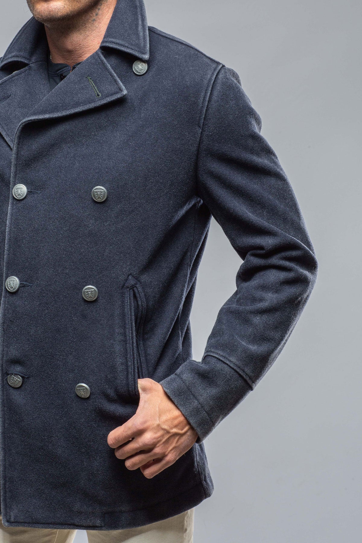 Mayfield Vintage Pea Coat | Warehouse - Mens - Outerwear - Cloth | Camplin