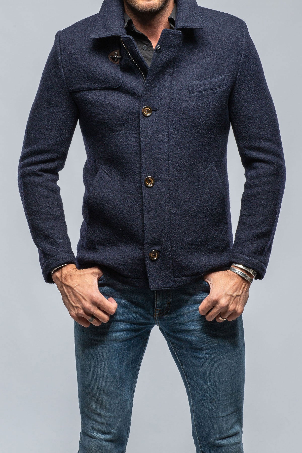 Hemsworth Wool Coat | Warehouse - Mens - Outerwear - Cloth | Gimo's