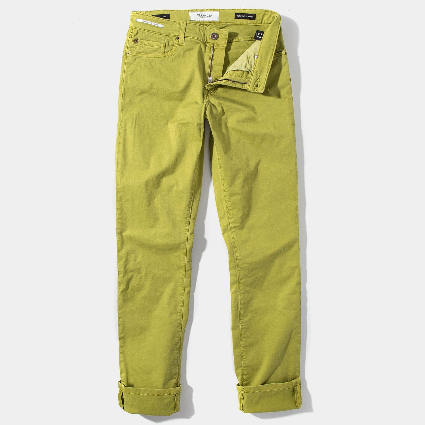 Summit 5-Pocket Cotton Twill In Lime