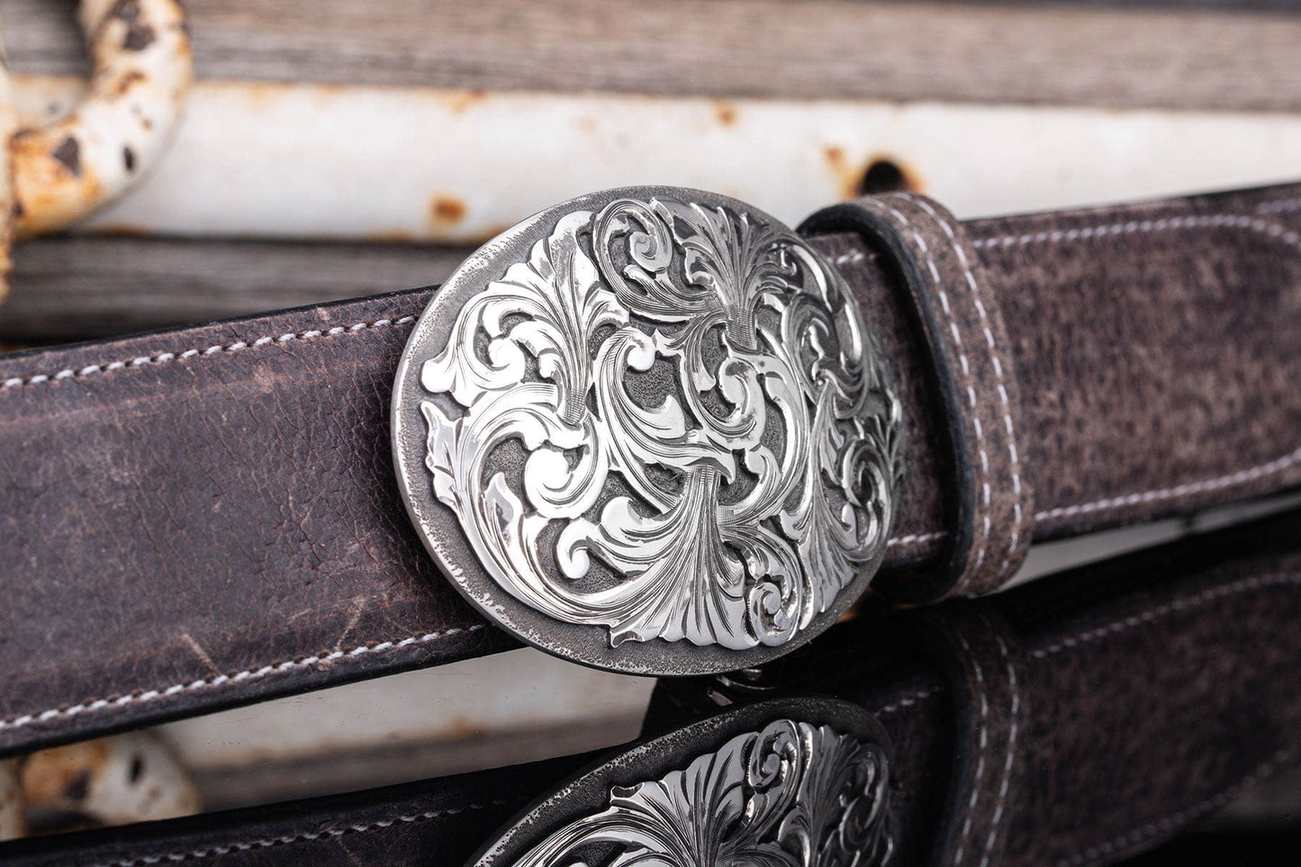 AO Leon Swirl Belt Buckle - AXEL'S