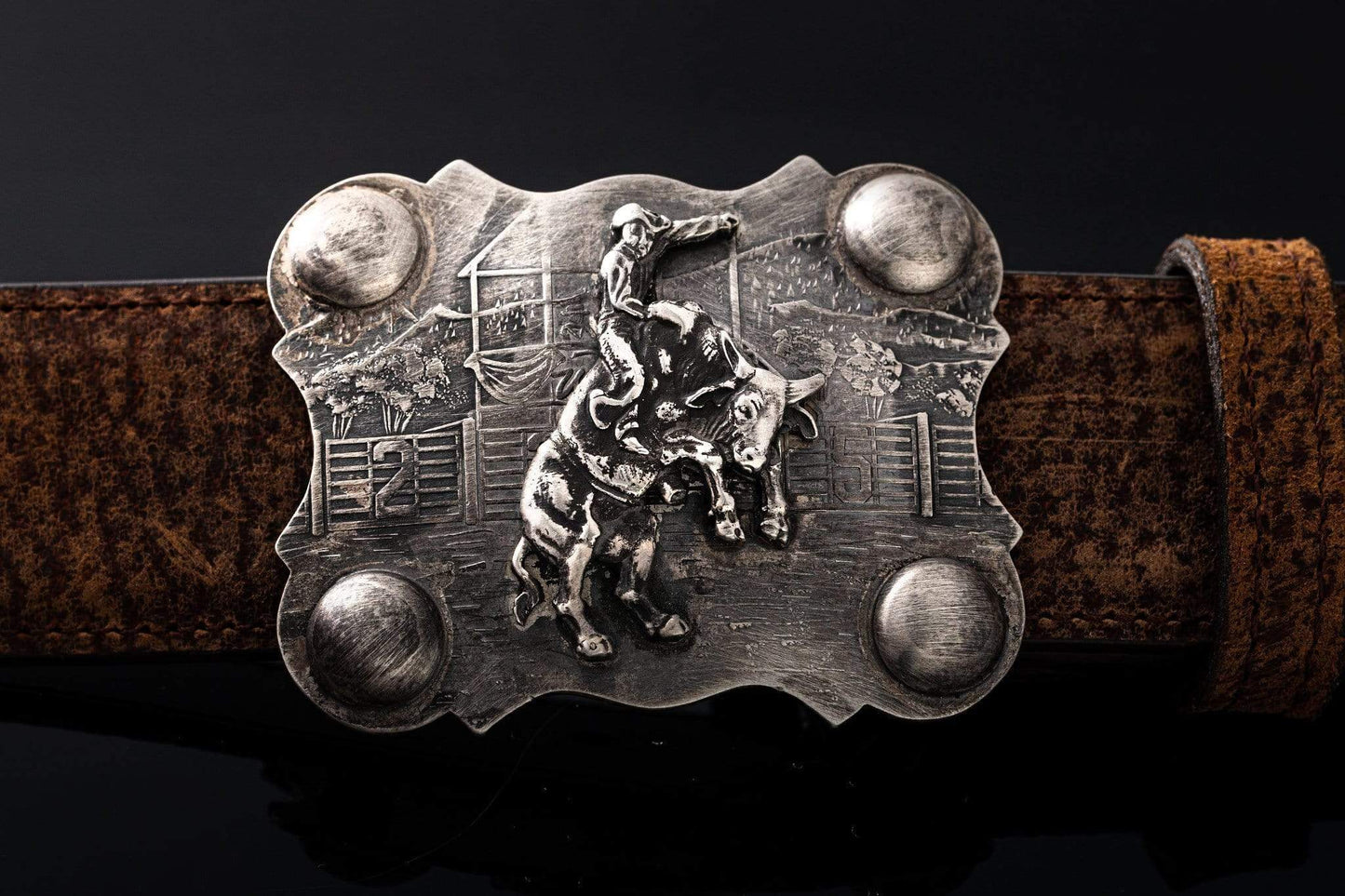 AO Wyatt HB Trophy Buckle | Belts And Buckles - Trophy | Comstock Heritage