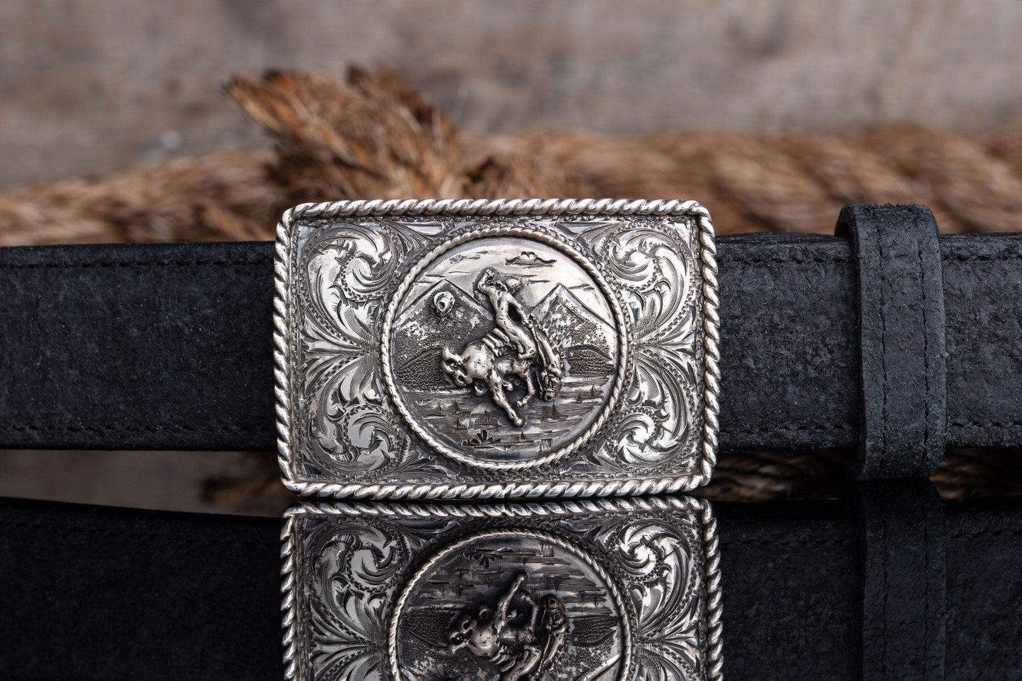 Tyson R Bronc Trophy Buckle - AXEL'S