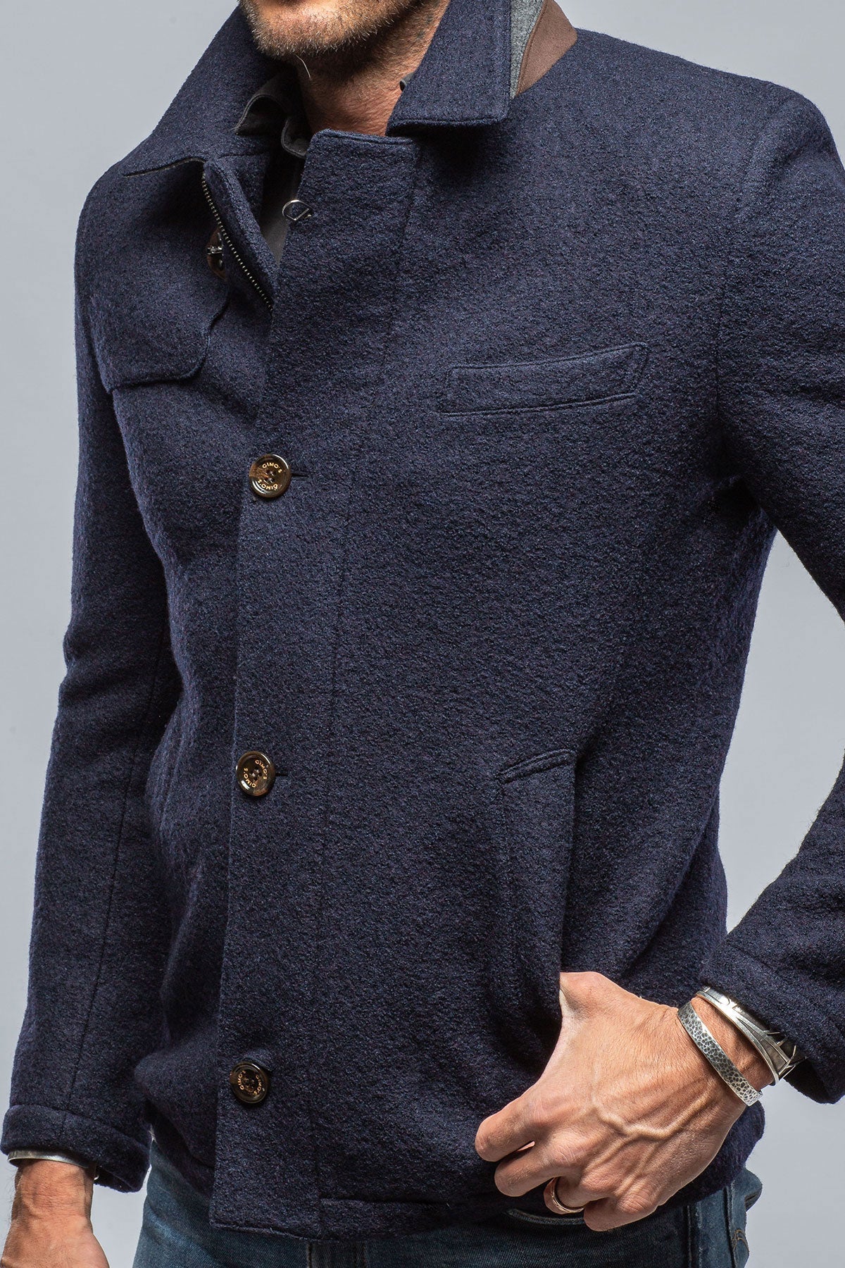 Hemsworth Wool Coat | Warehouse - Mens - Outerwear - Cloth | Gimo's