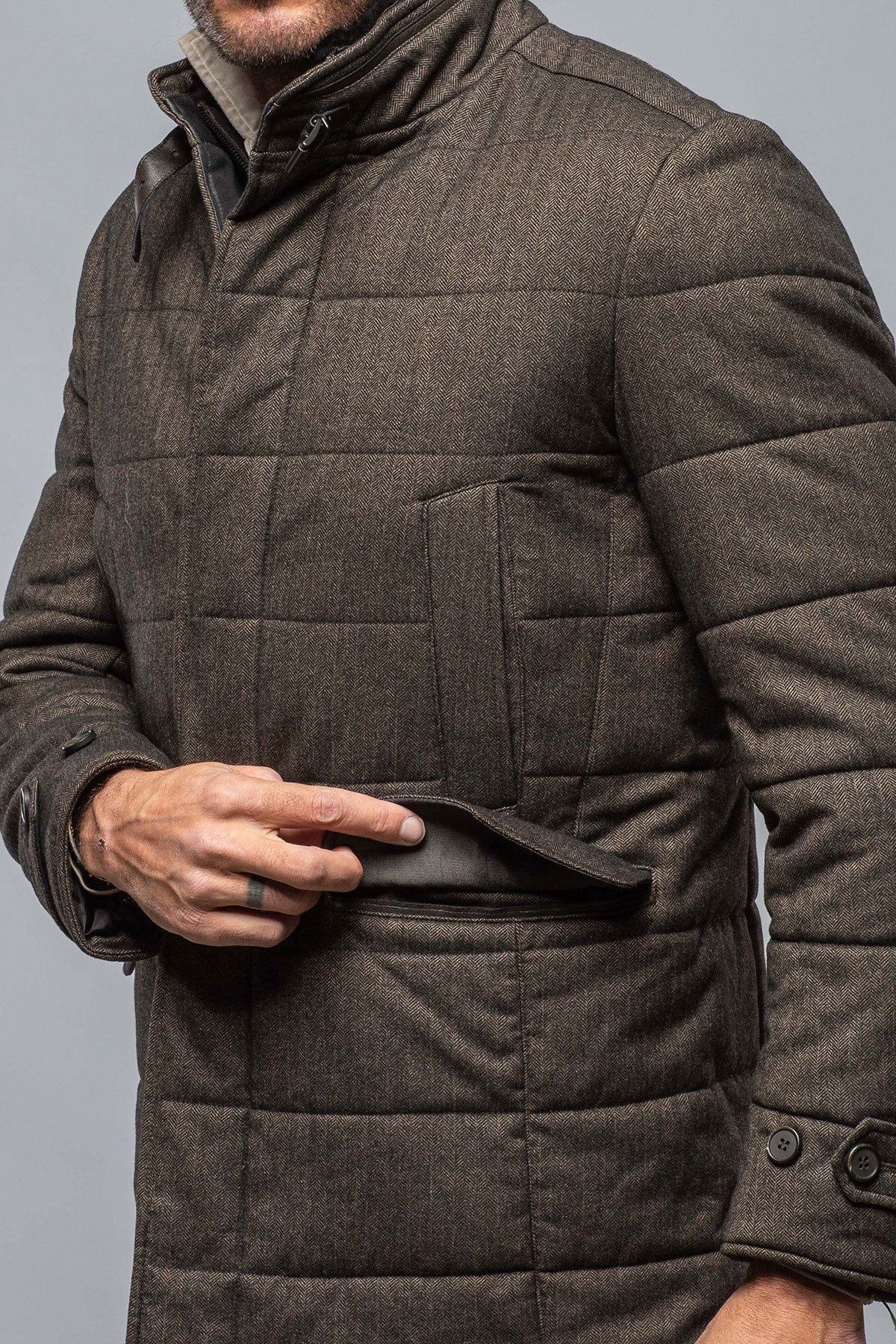 Cullen Quilted Jacket | Warehouse - Mens - Outerwear - Cloth | Gimo's