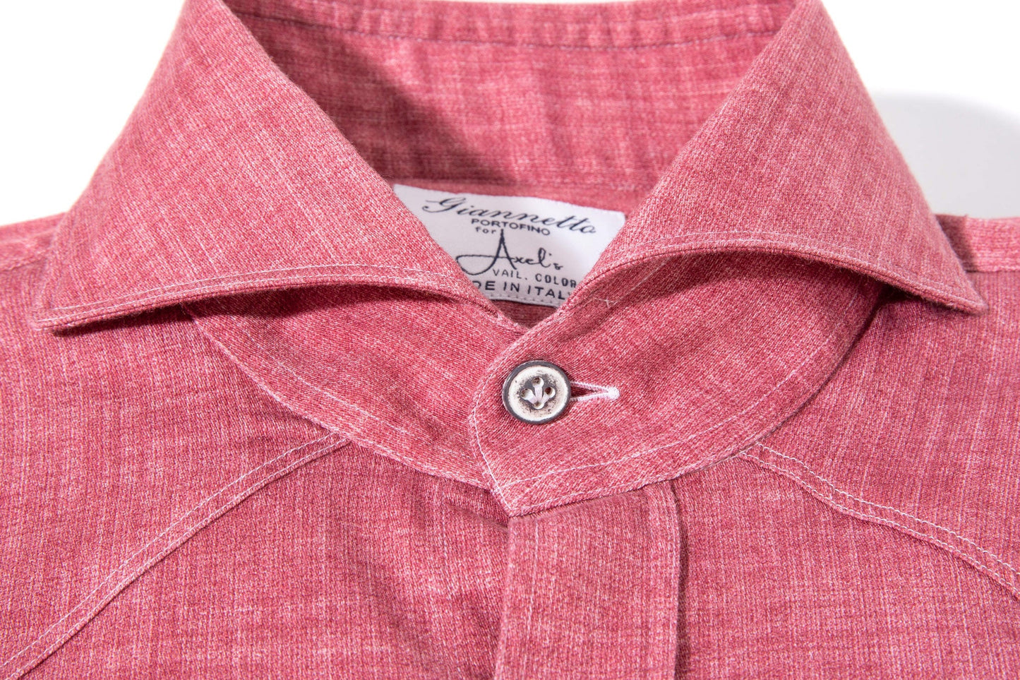 Wyatt Western Snap Shirt Cranberry | Mens - Shirts - Outpost | Giannetto Portofino