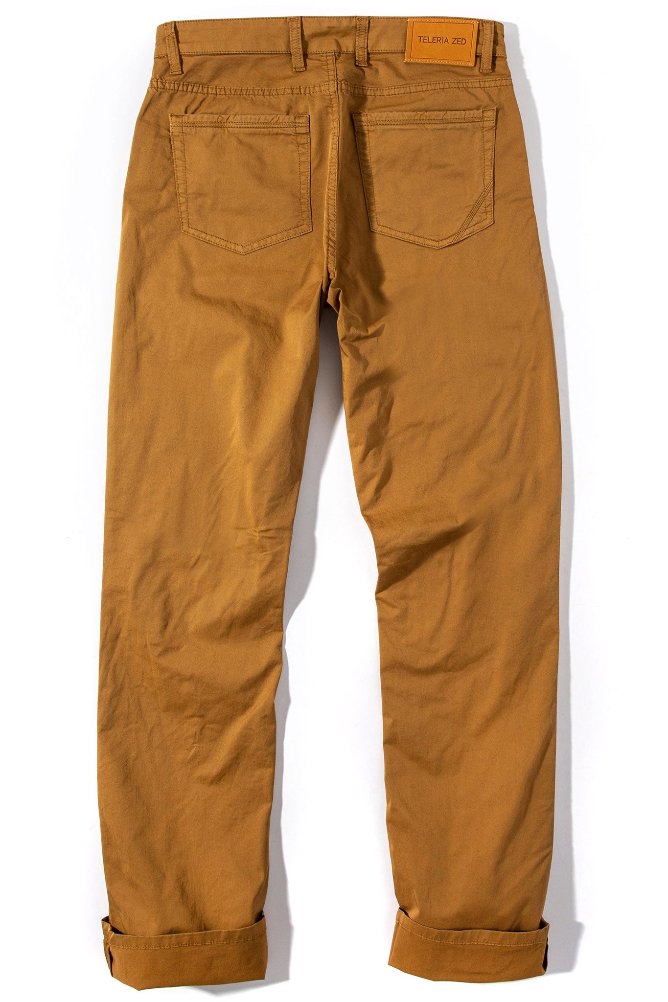 Fowler Ultralight Performance Pant In Gold | Mens - Pants - 5 Pocket | Teleria Zed