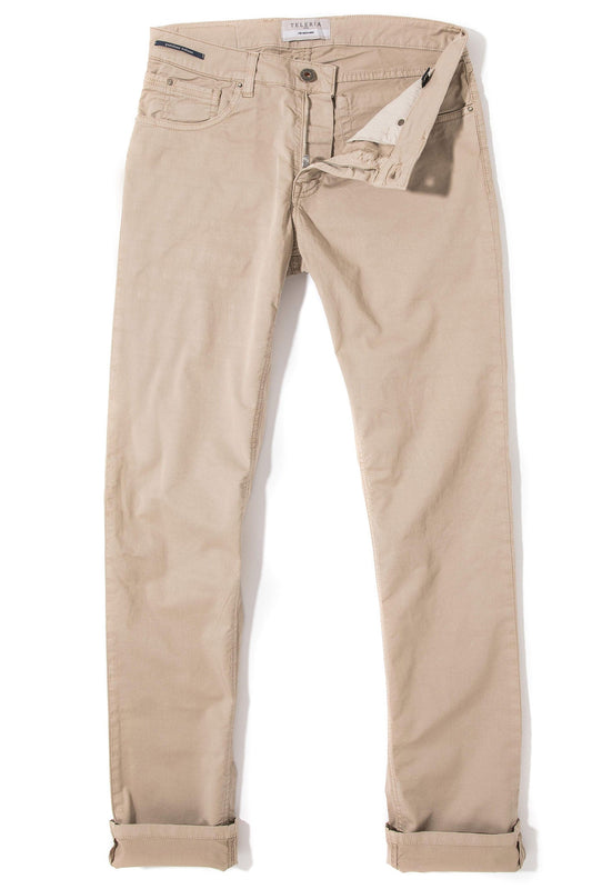 Fowler Ultralight Performance Pant In Beige | Mens - Pants - 5 Pocket | Teleria Zed