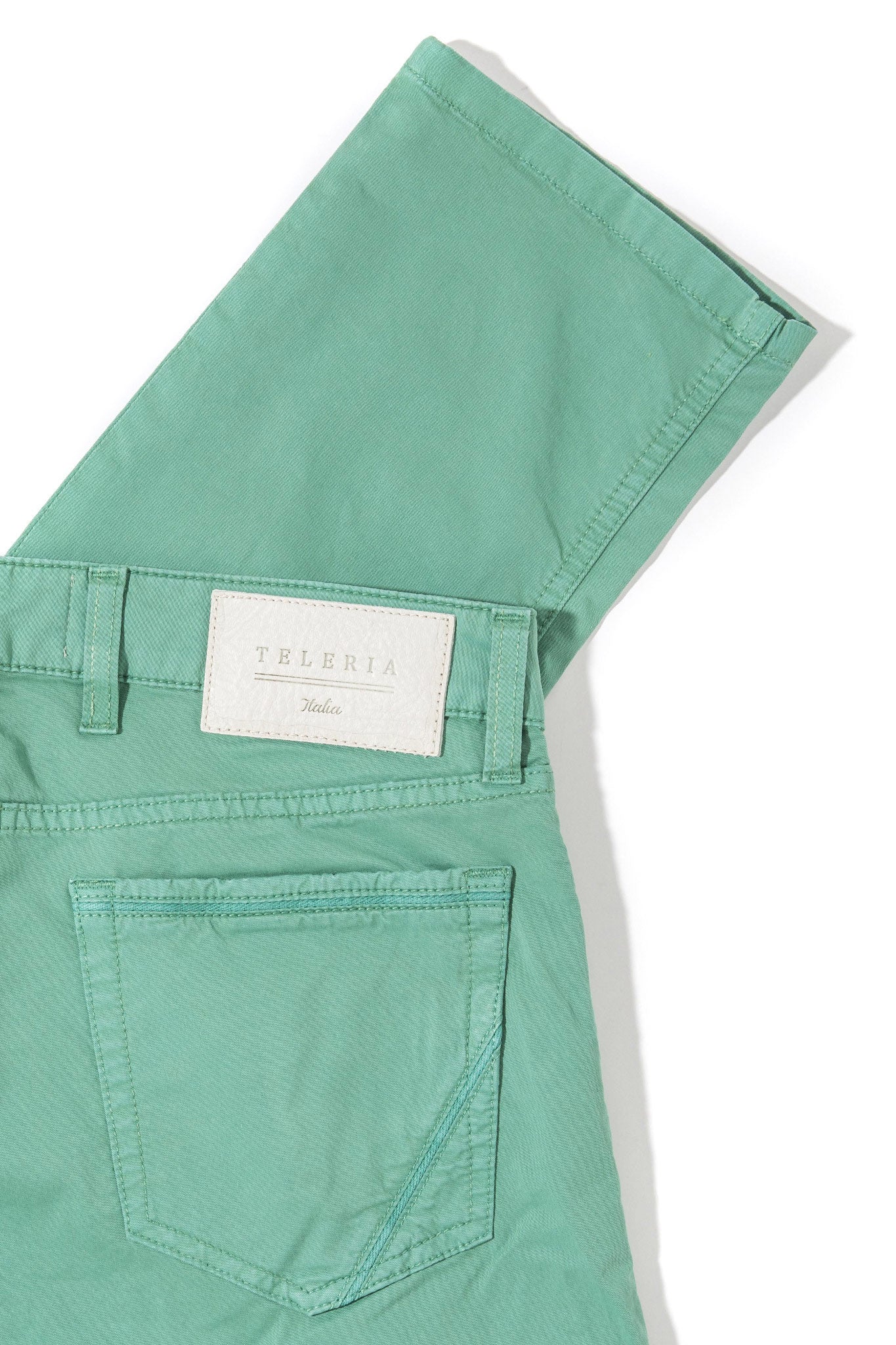 Fowler Ultralight Performance Pant In Verde Giada | Mens - Pants - 5 Pocket | Teleria Zed