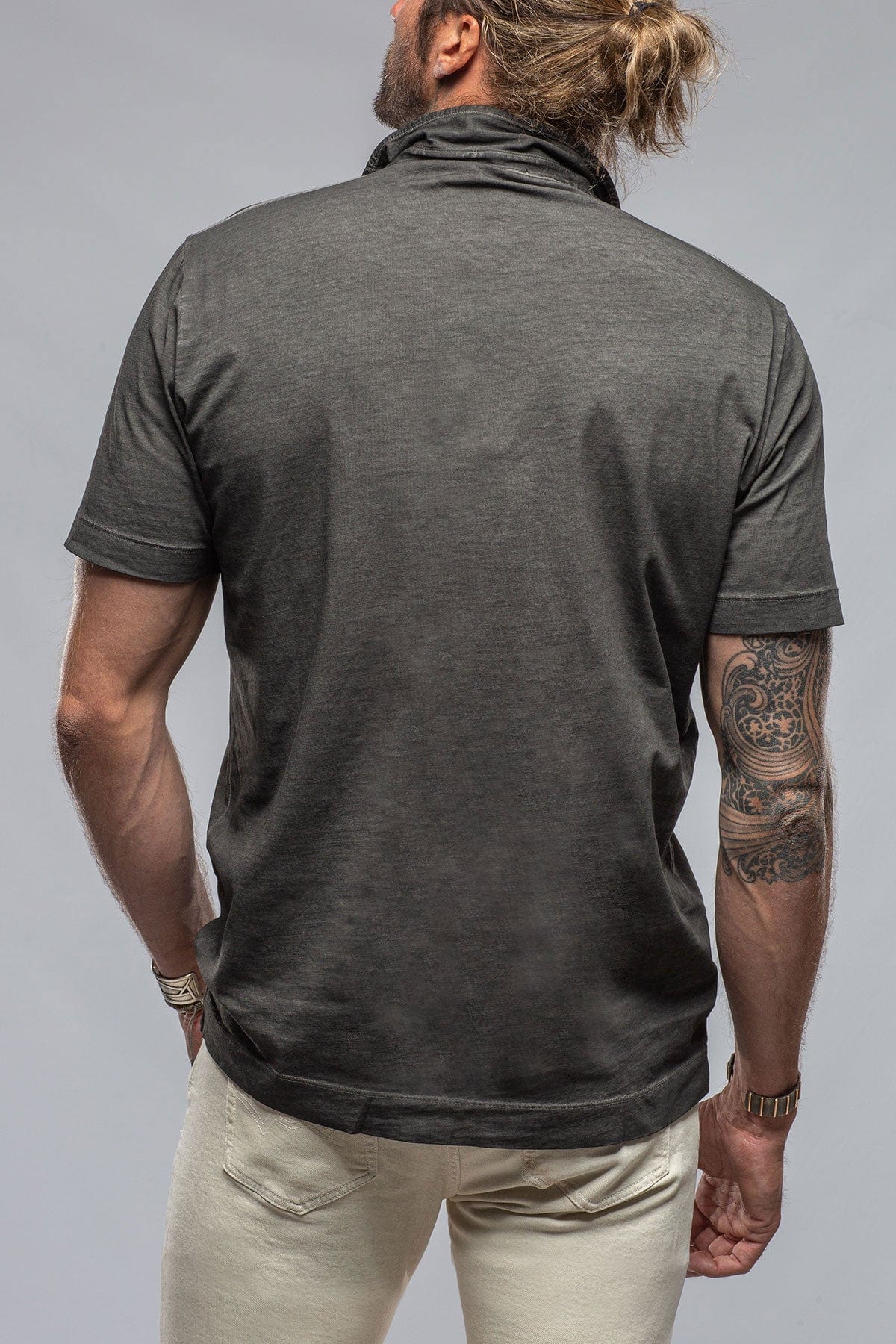 Soho Polo in Charcoal - AXEL'S