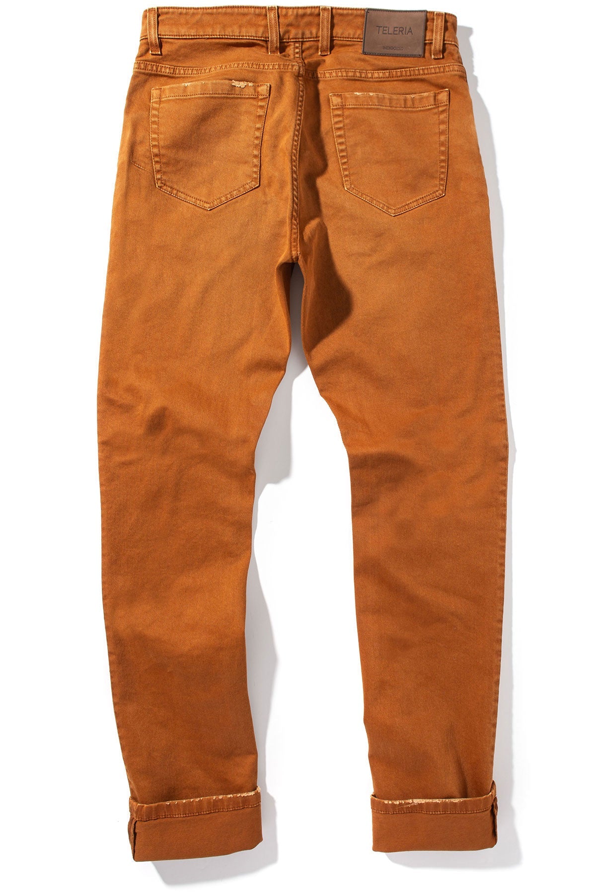 Jackson 5-Pocket Cotton Twill In Ruggine