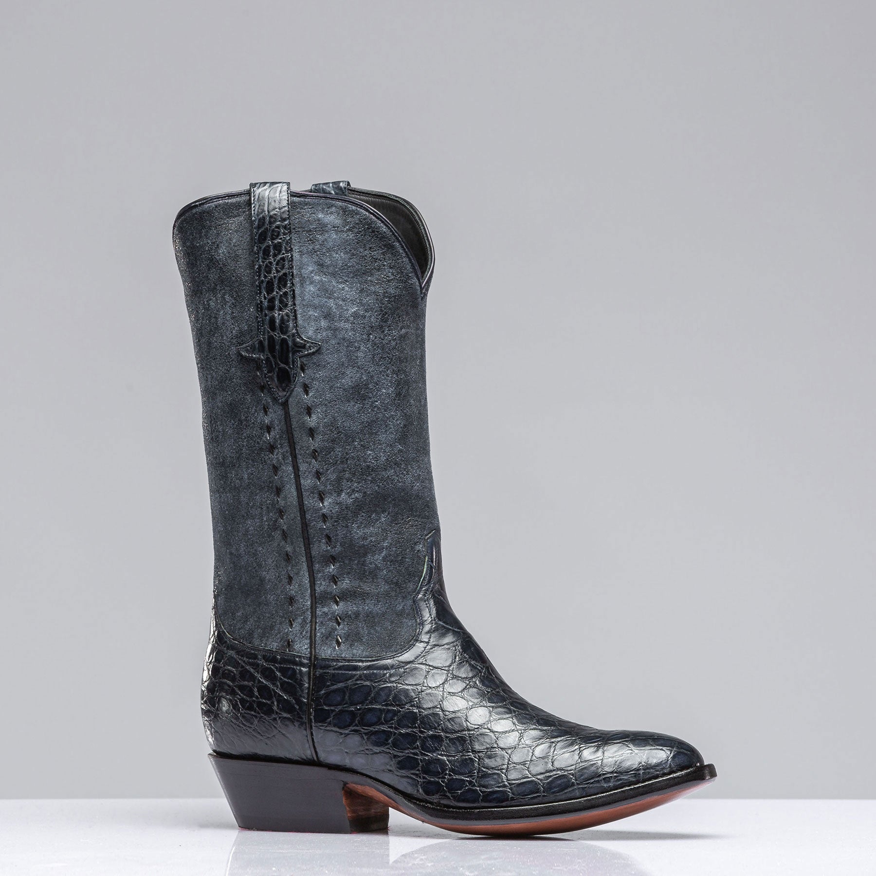 Cruz Western Navy Boot | Mens - Cowboy Boots | Stallion Boots