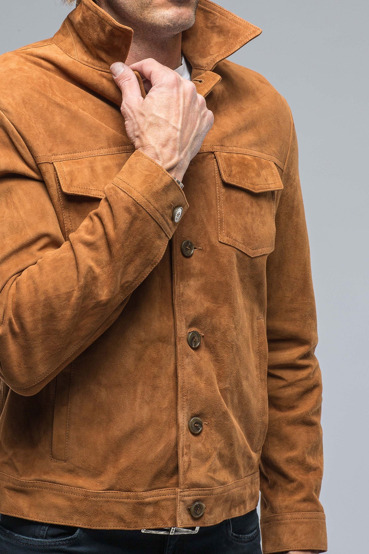 River Suede Overshirt