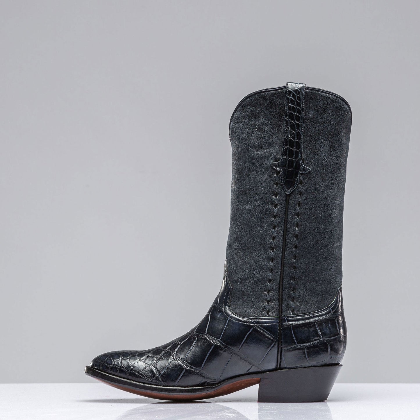 Cruz Western Navy Boot | Mens - Cowboy Boots | Stallion Boots