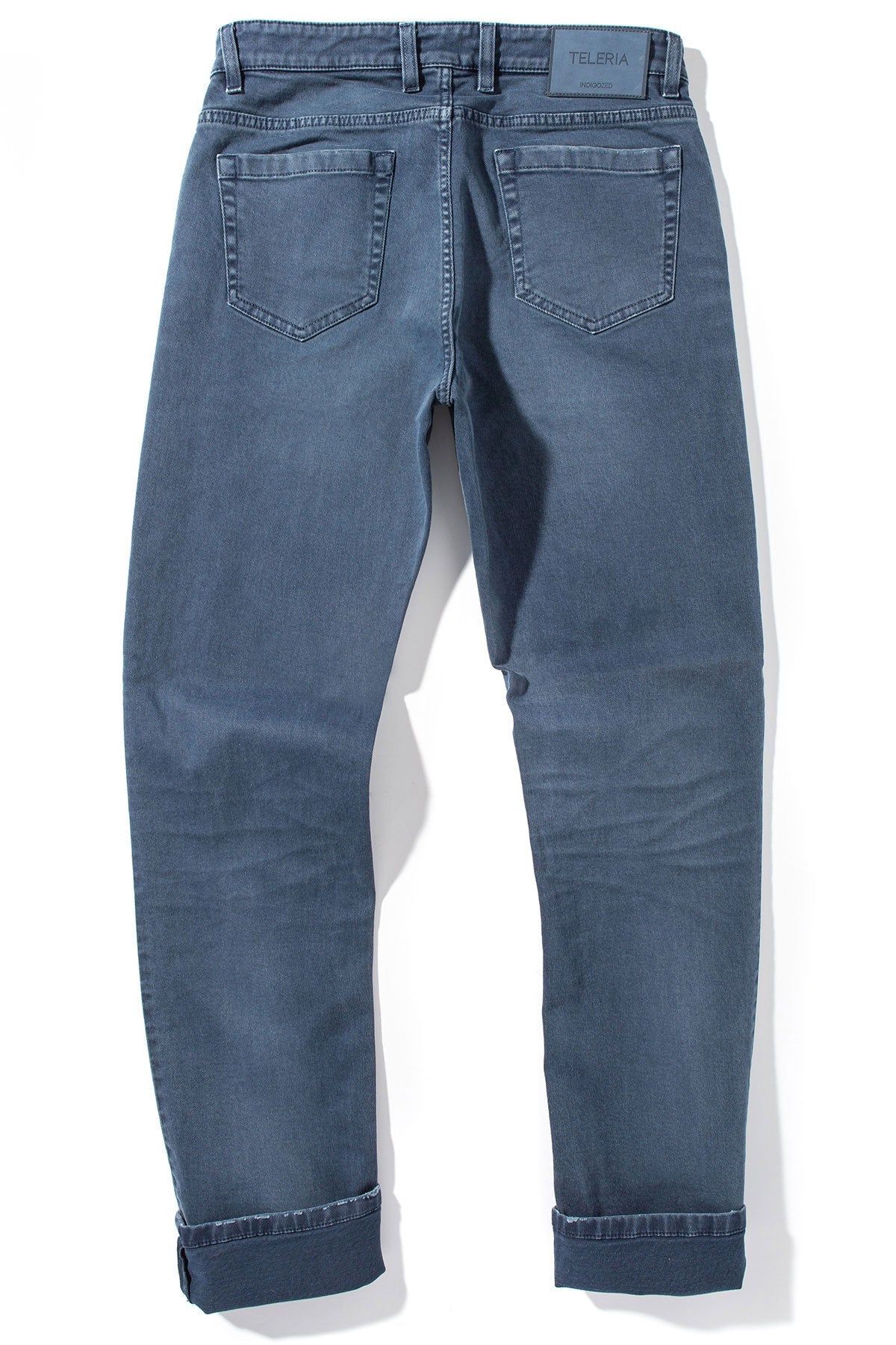 Jackson 5-Pocket Cotton Twill In Blu Oxford | Mens - Pants - 5 Pocket | Teleria Zed