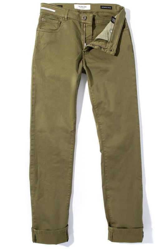 Summit 5-Pocket Cotton Twill In Avocado