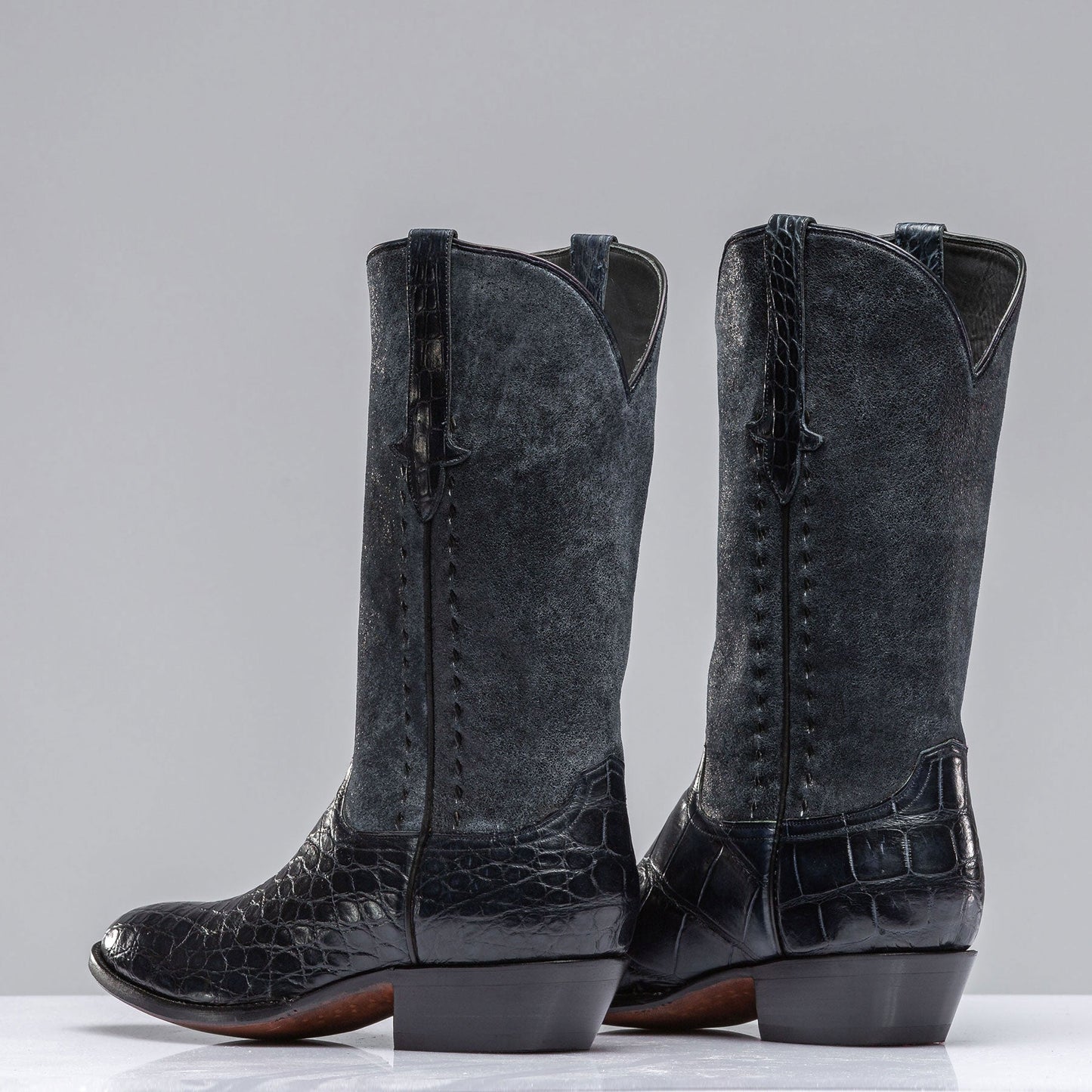 Cruz Western Navy Boot | Mens - Cowboy Boots | Stallion Boots