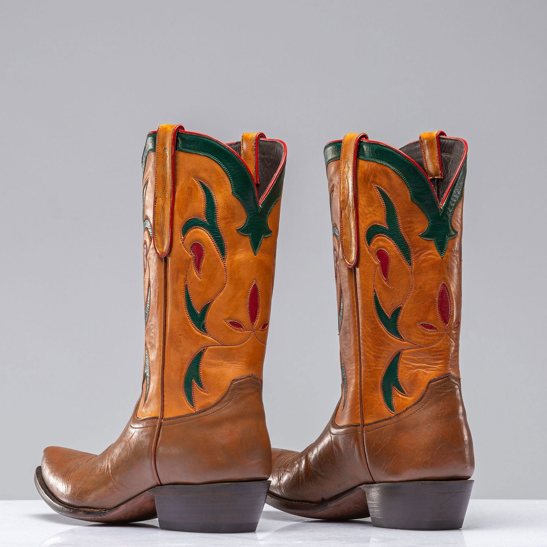 Ranch Hand Vintage Inlaid Boots | Mens - Cowboy Boots | Stallion Boots