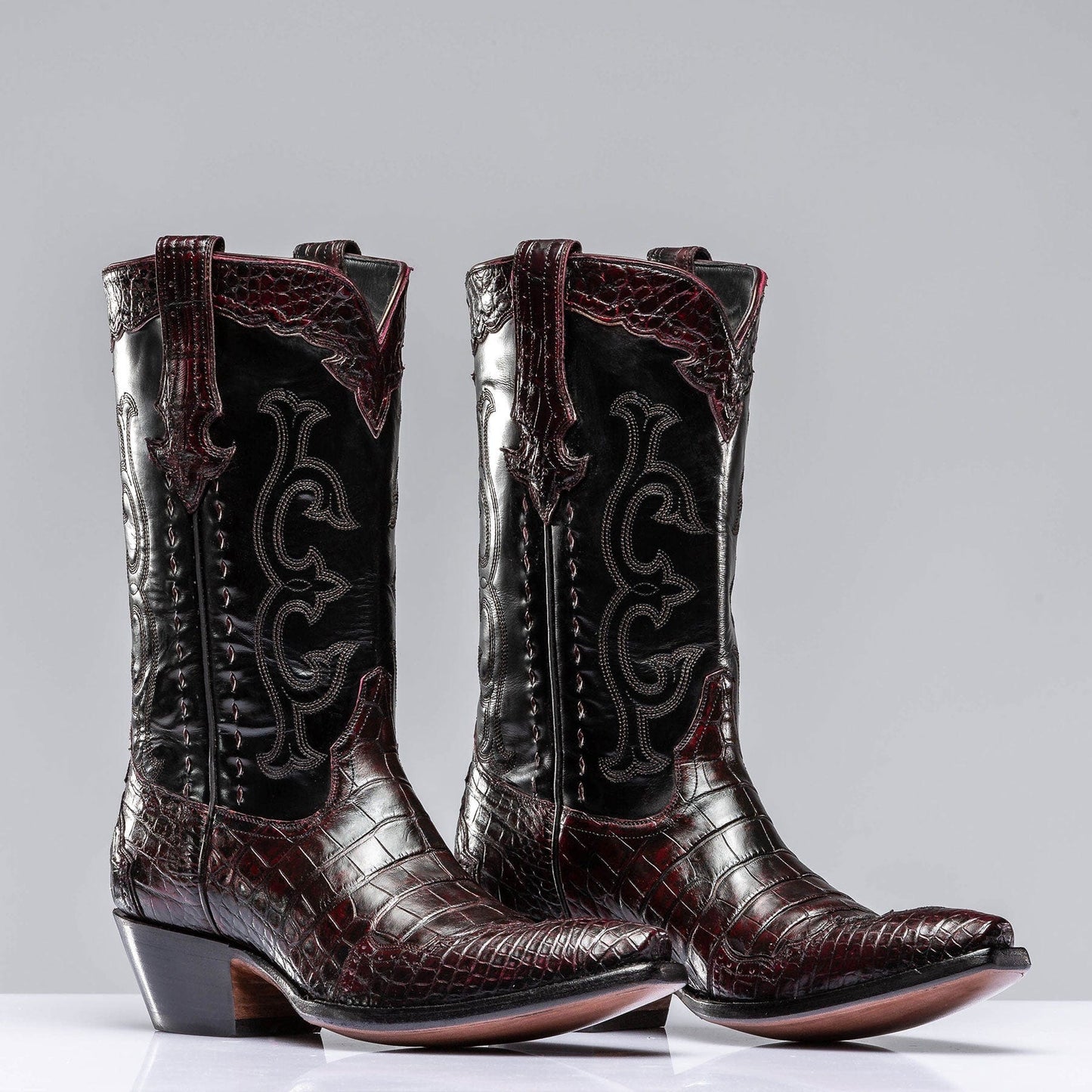 Black Cherry Majestic Boots - AXEL'S