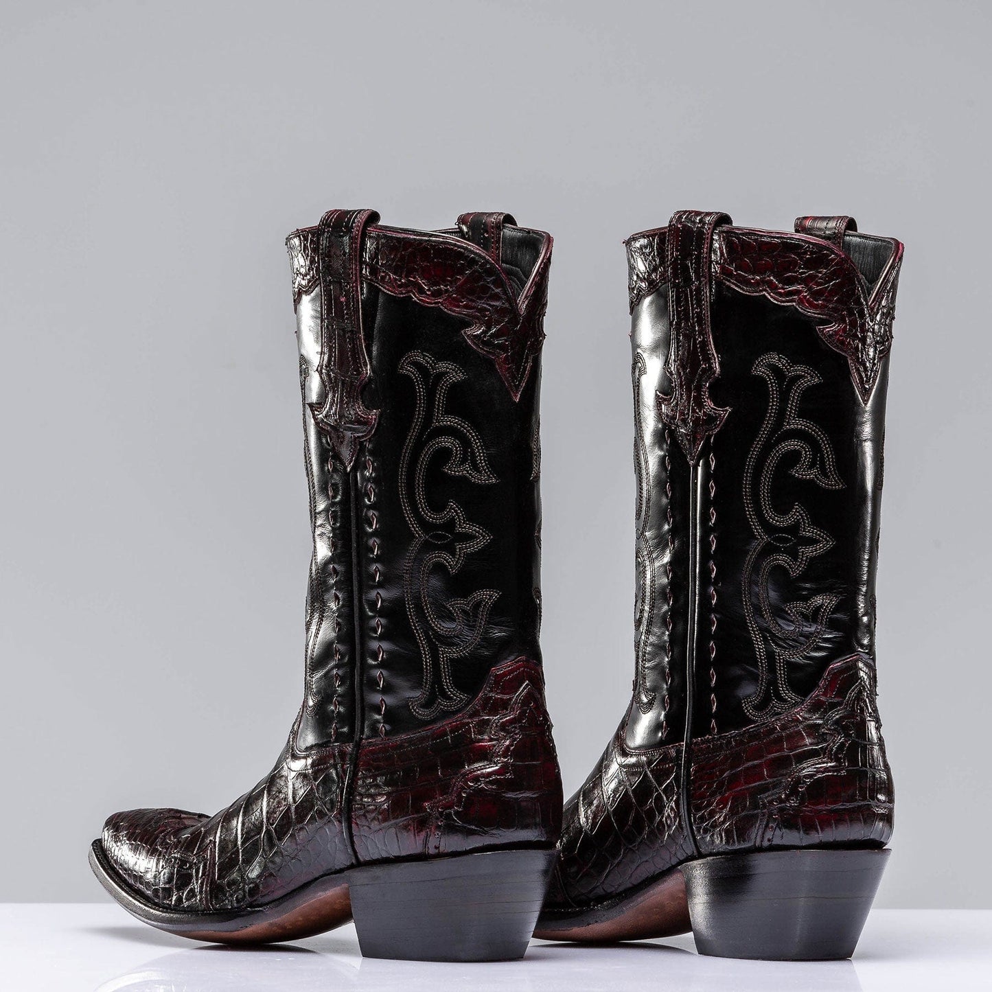 Black Cherry Majestic Boots - AXEL'S