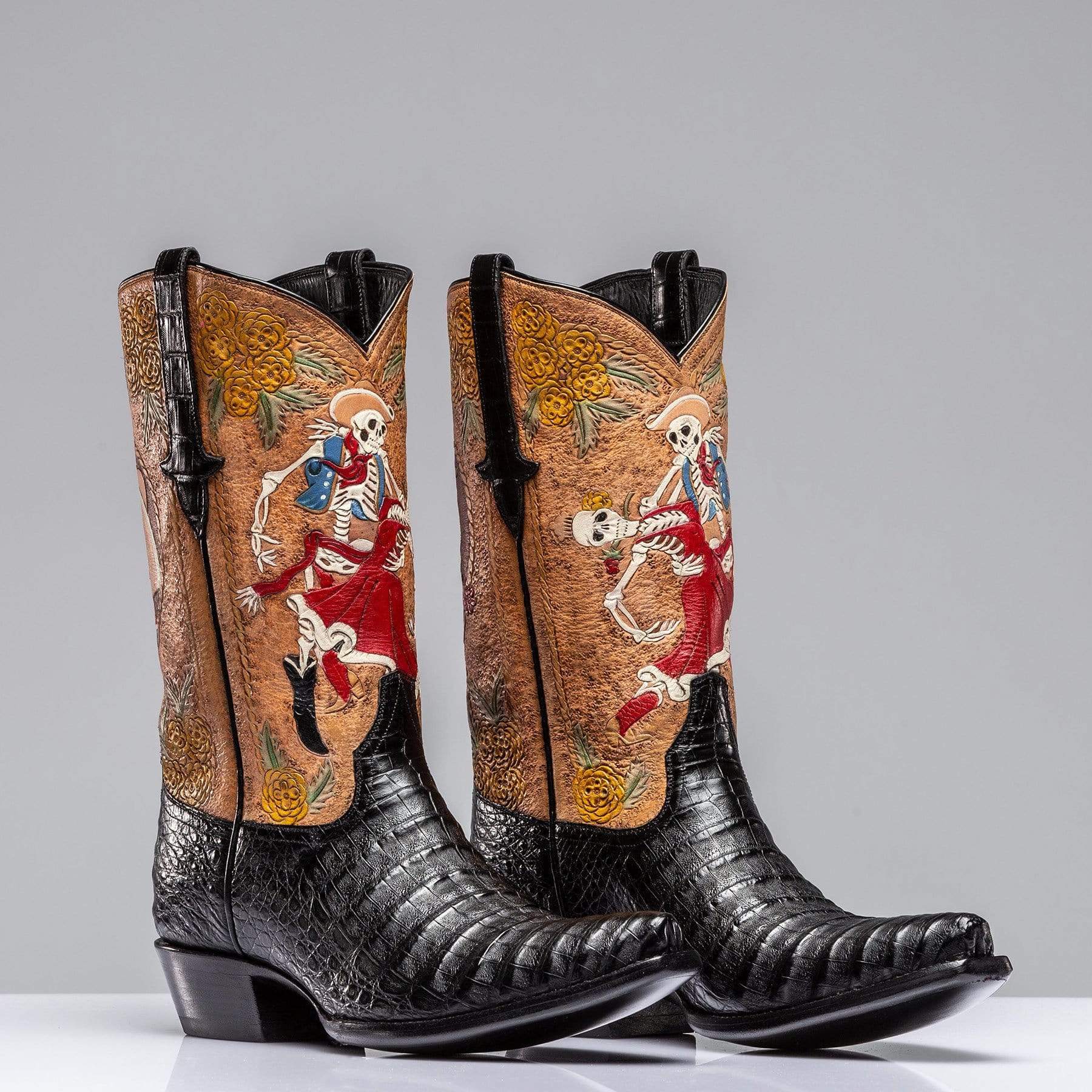 Stallion Boots Day of the Dead Boots | Mens - Cowboy Boots