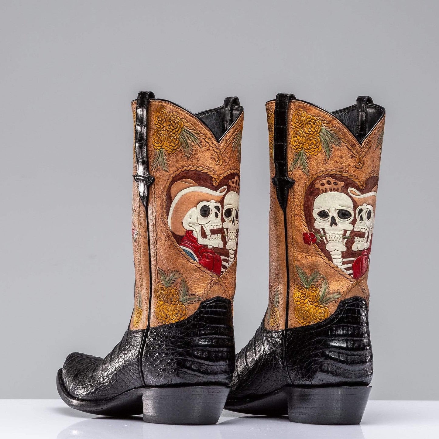 Stallion Boots Day of the Dead Boots | Mens - Cowboy Boots