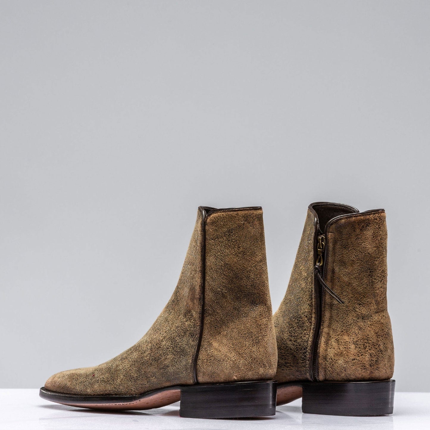 Vintage Goat Suede Chelsea Boot - AXEL'S