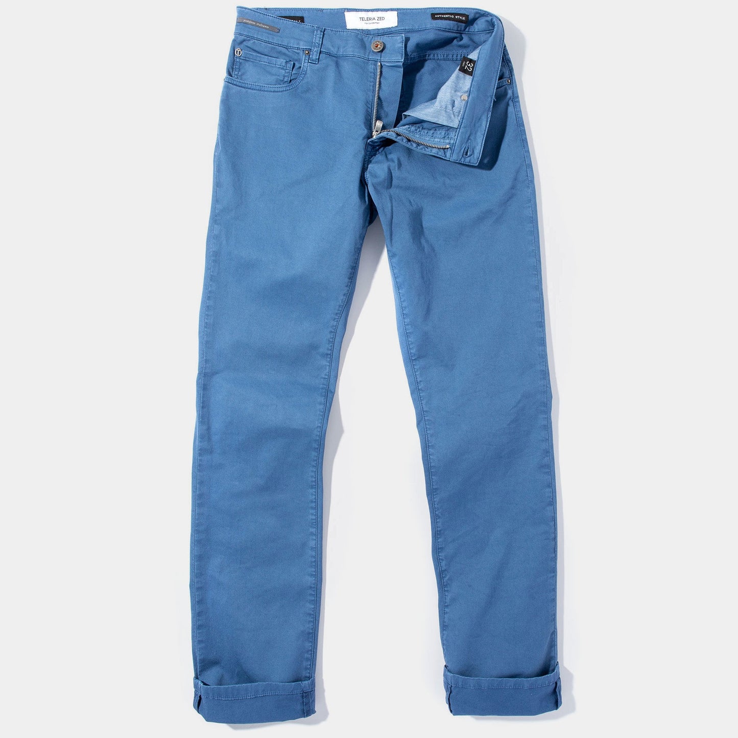 Summit 5-Pocket Cotton Twill In Avio | Mens - Pants - 5 Pocket | Teleria Zed