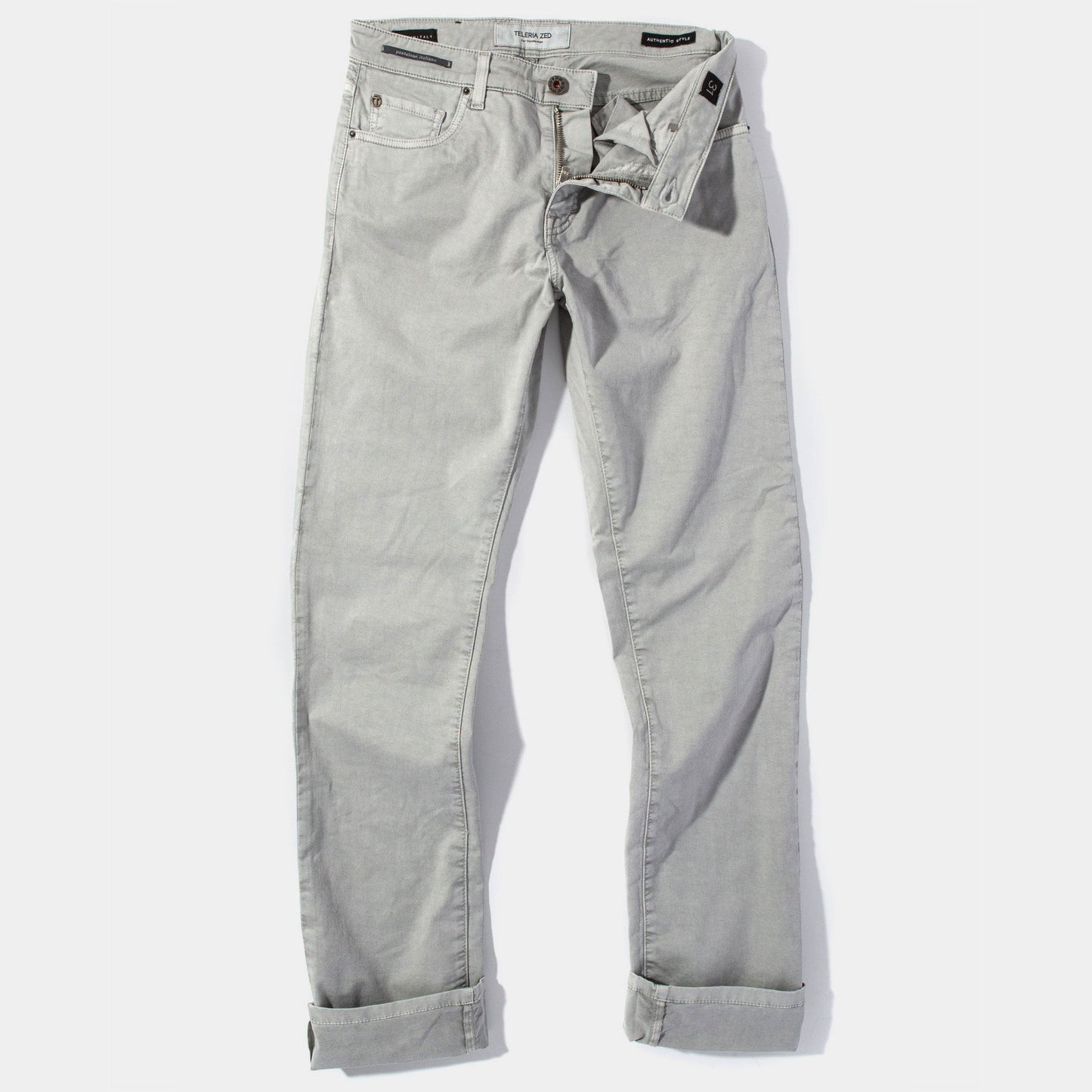 Summit 5-Pocket Cotton Twill In Cenere