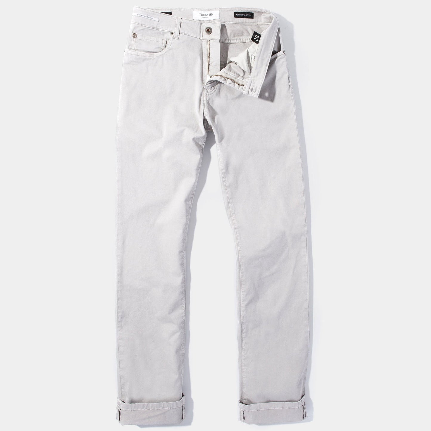 Summit 5-Pocket Cotton Twill In Sasso | Mens - Pants - 5 Pocket | Teleria Zed