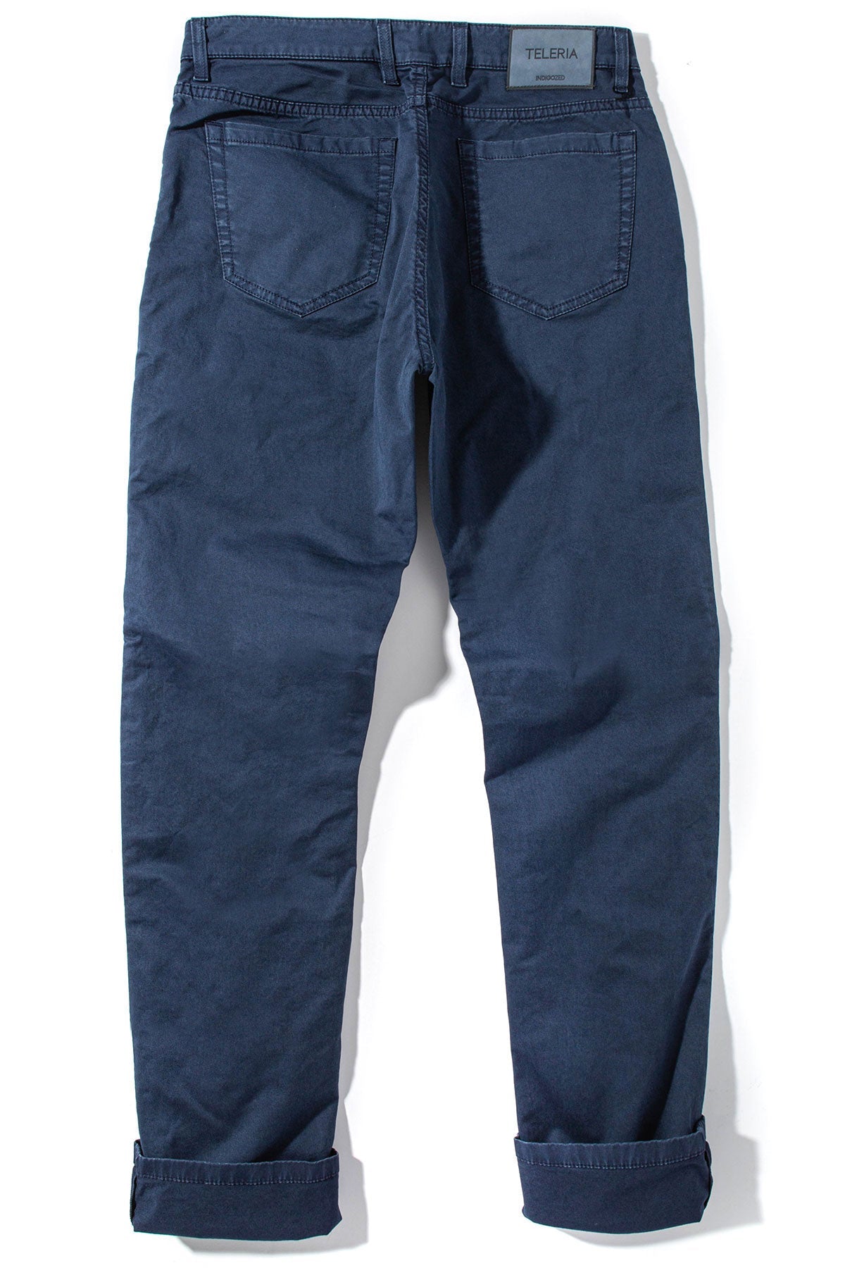 Summit 5-Pocket Cotton Twill In Blue Cina | Mens - Pants - 5 Pocket | Teleria Zed