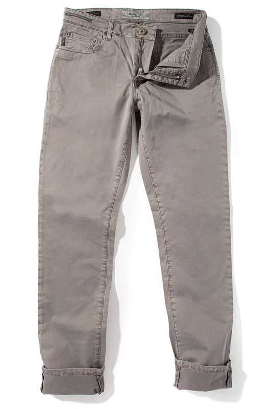 Summit 5-Pocket Cotton Twill In Cenere | Mens - Pants - 5 Pocket | Teleria Zed