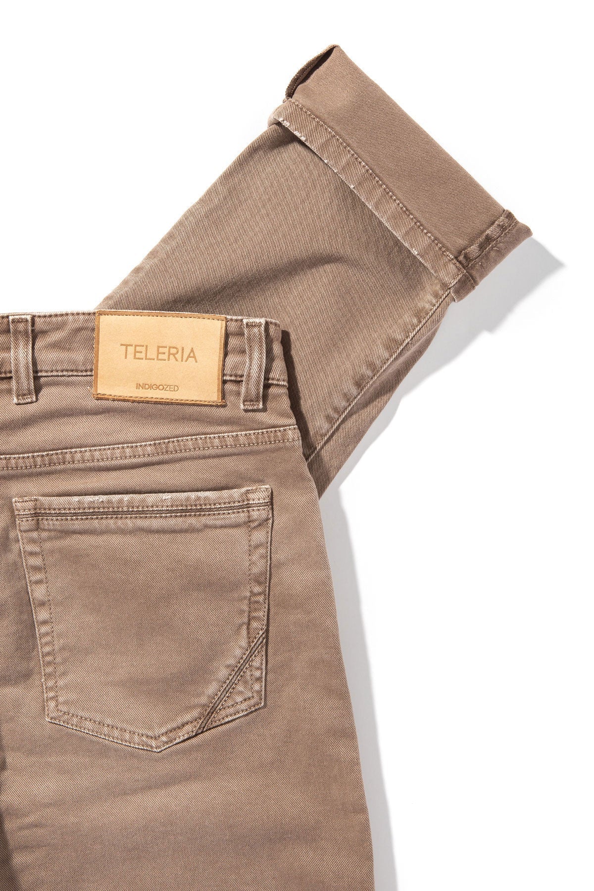 Jackson 5-Pocket Cotton Twill In Tortora | Mens - Pants - 5 Pocket | Teleria Zed